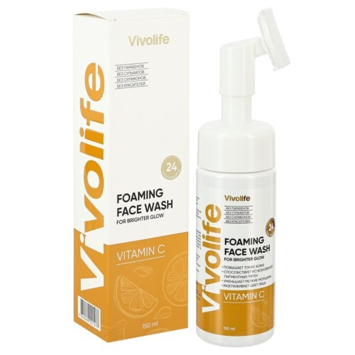 Пенка для умывания Vivolife с витамином С 150 мл 779₽
