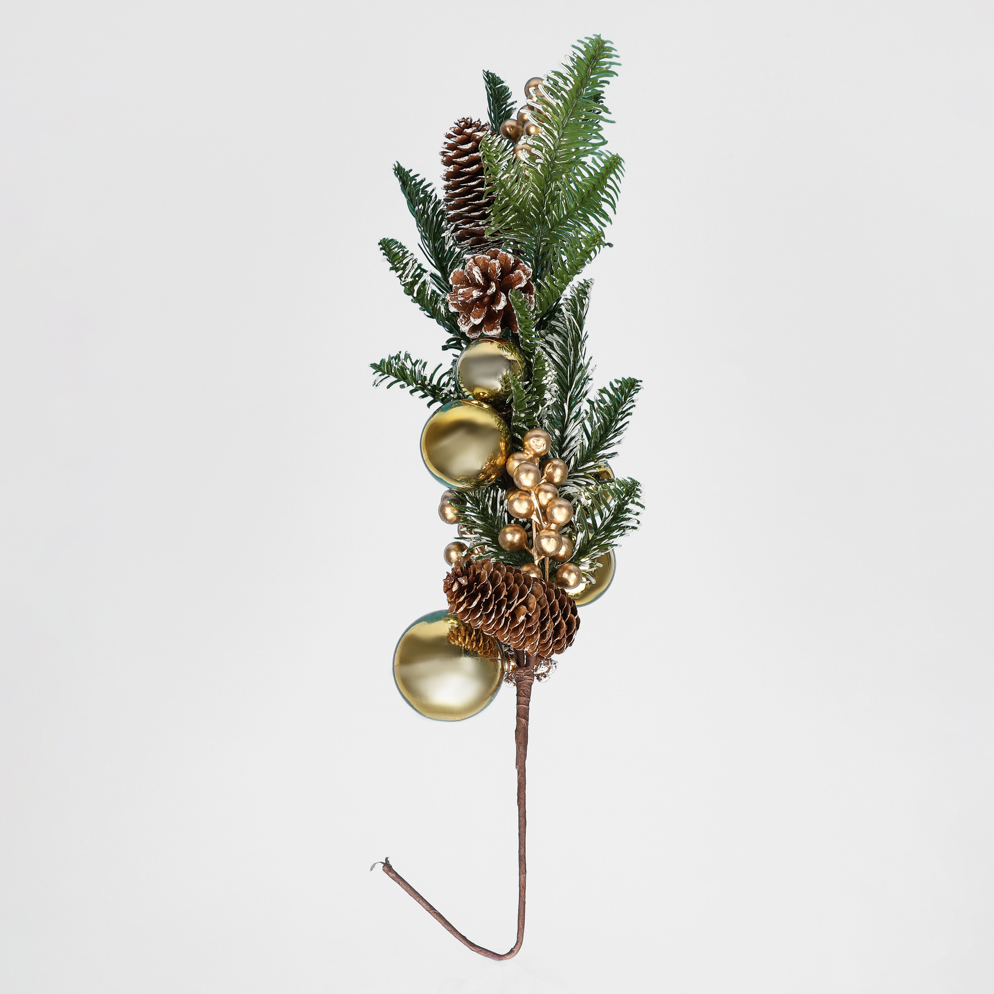 Ветка декоративная Ad trend с шариками 34x66 см 790₽