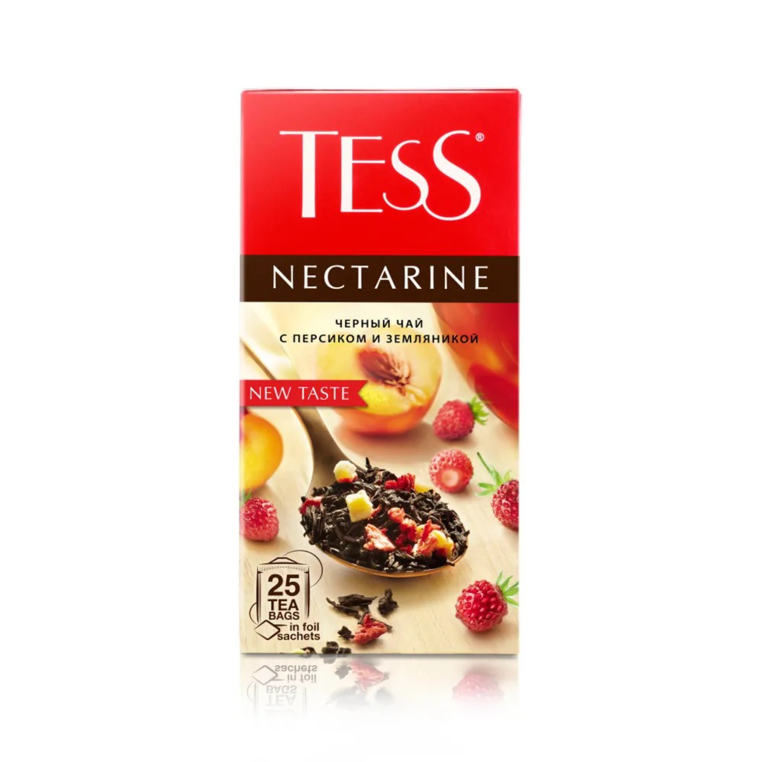 Чай чёрный Tess нектарин 15 г 25 пакетиков 83₽