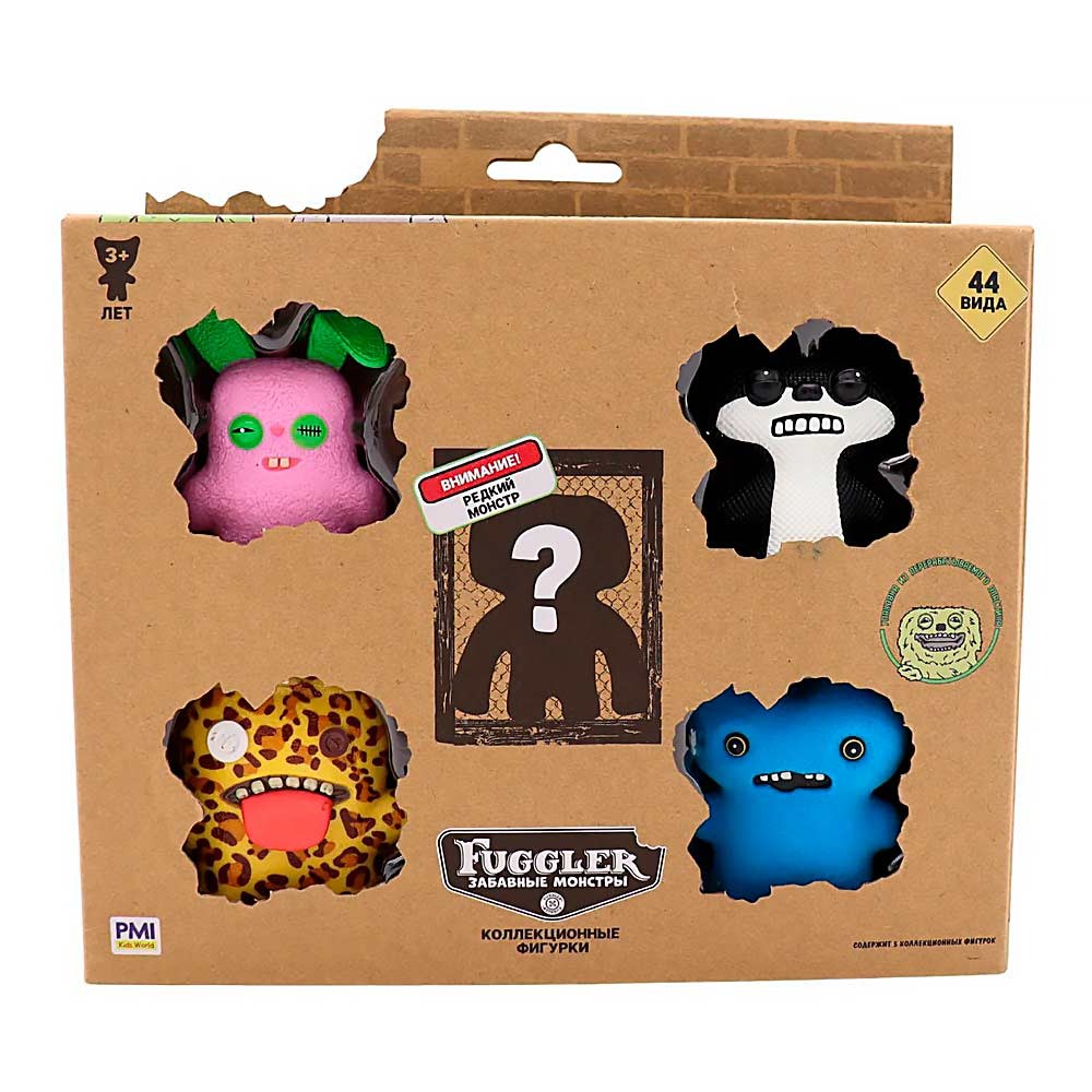 Набор коллекционных фигурок Fugglers 7 см 5 шт (FG2040B)