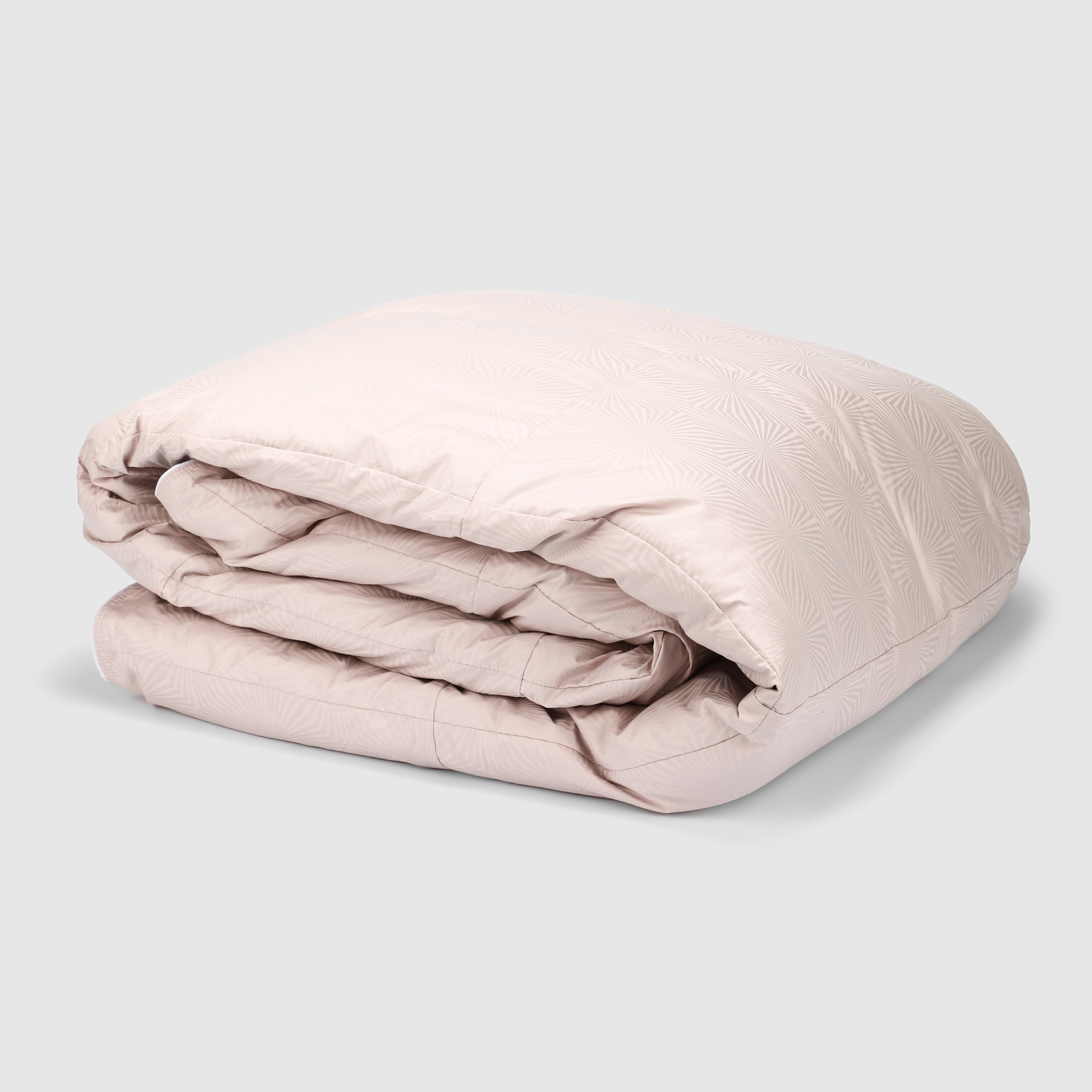 Одеяло Tissage 100 сибирский гусиный пух 550г 145х200 см розовый 22690₽