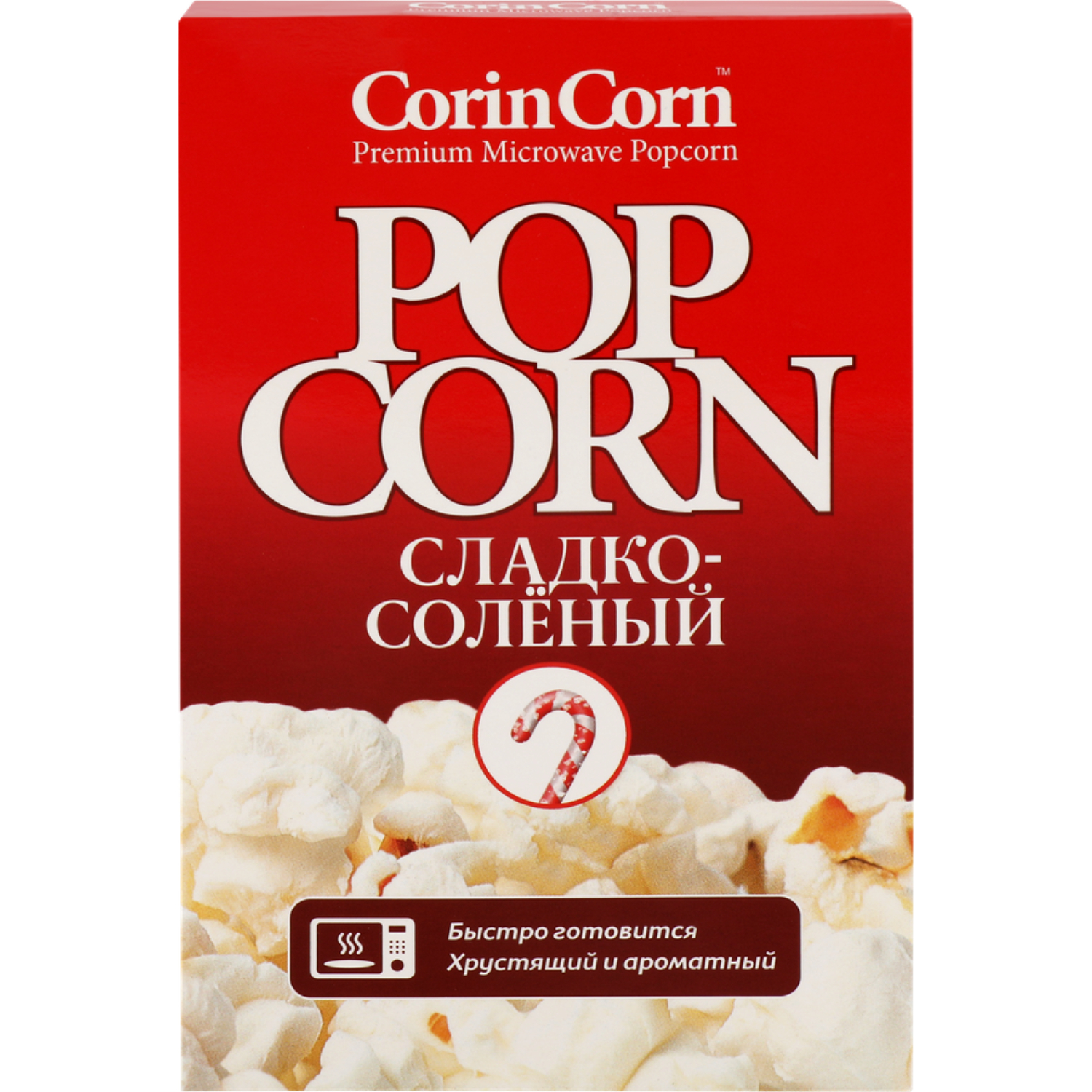 Попкорн Corin Corn для приготовления сладко-солёный 85 г 70₽