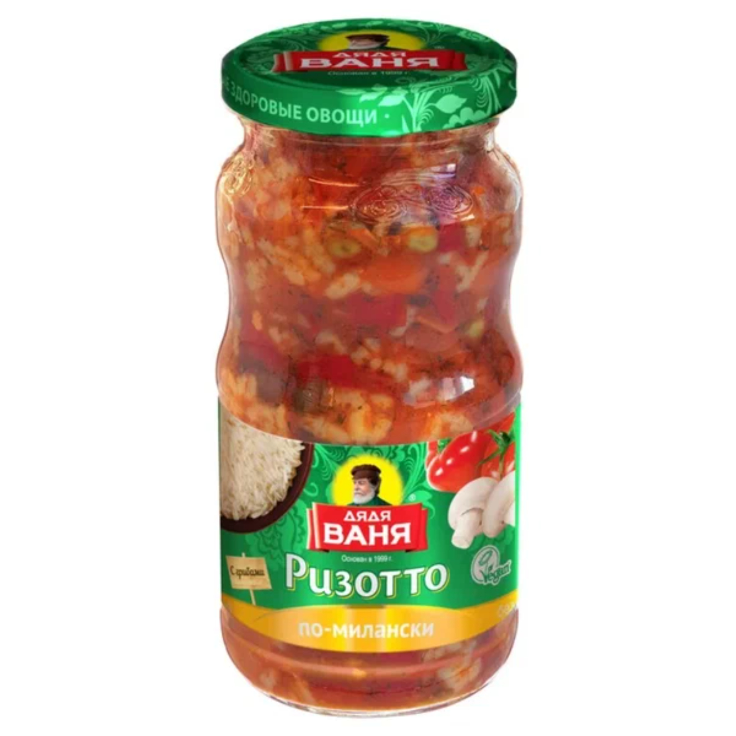 Ризотто по-милански Дядя Ваня стеклянная банка, 350 г