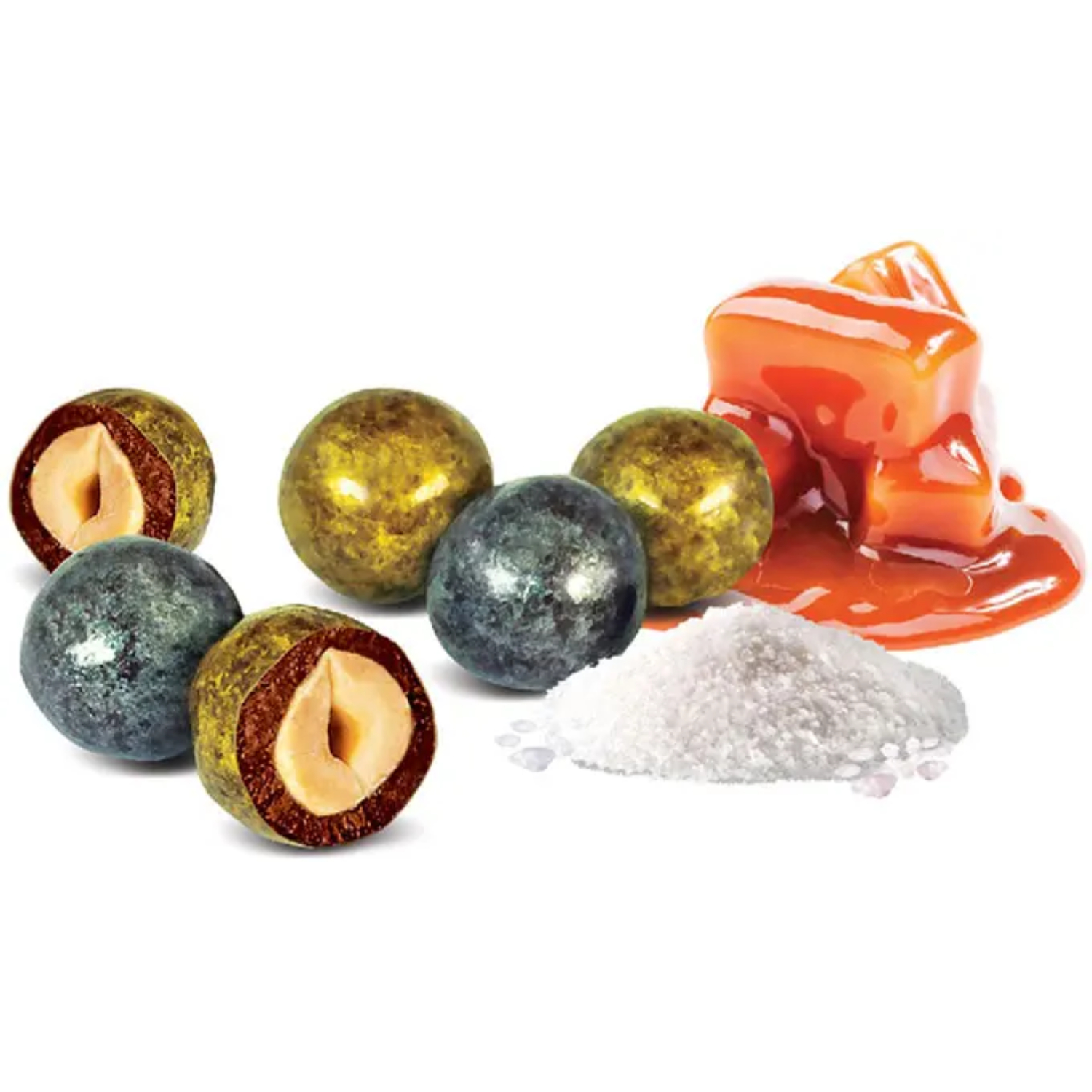 Драже Яшкино фундук карамель и соль 05 кг 699₽