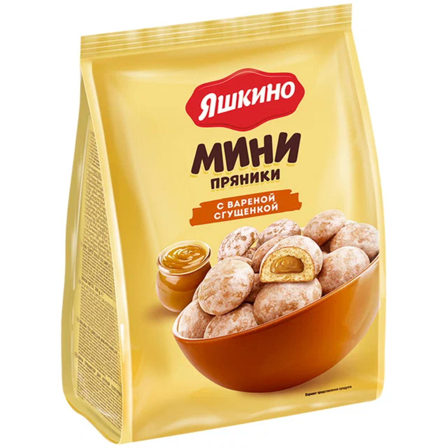 Мини-пряник Яшкино с вареной сгущенкой 300 г 109₽