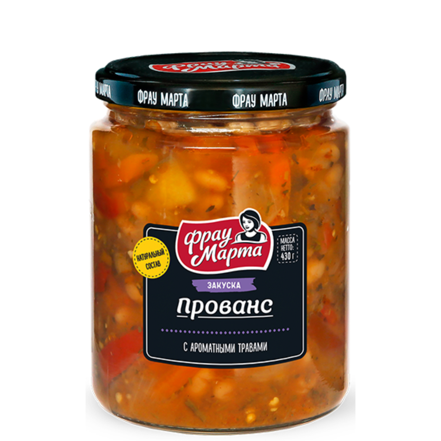 Закуска Прованс Фрау Марта стеклянная банка 430 г 159₽