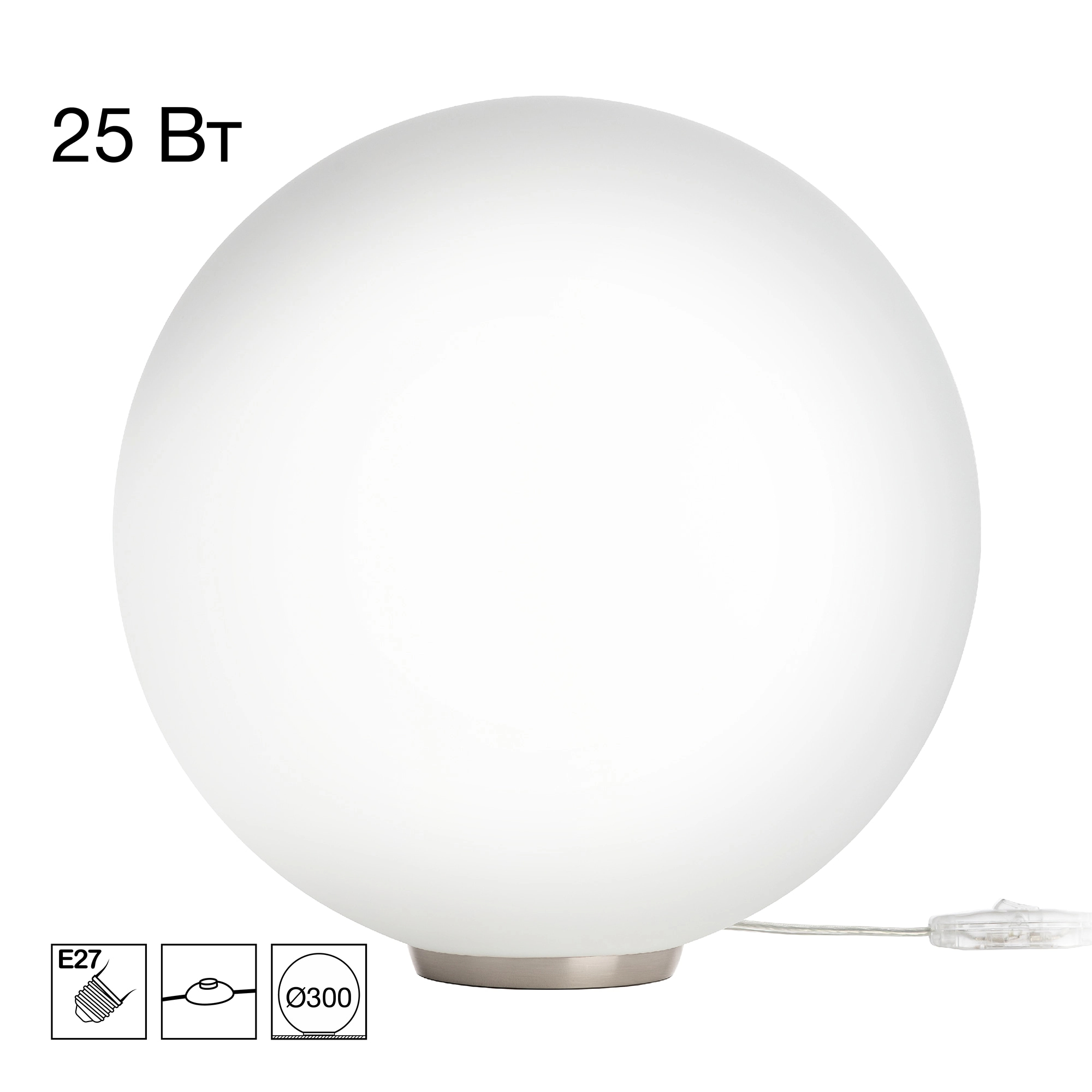 Светильник настольный Citilux CL941D30T1 RON Хром
