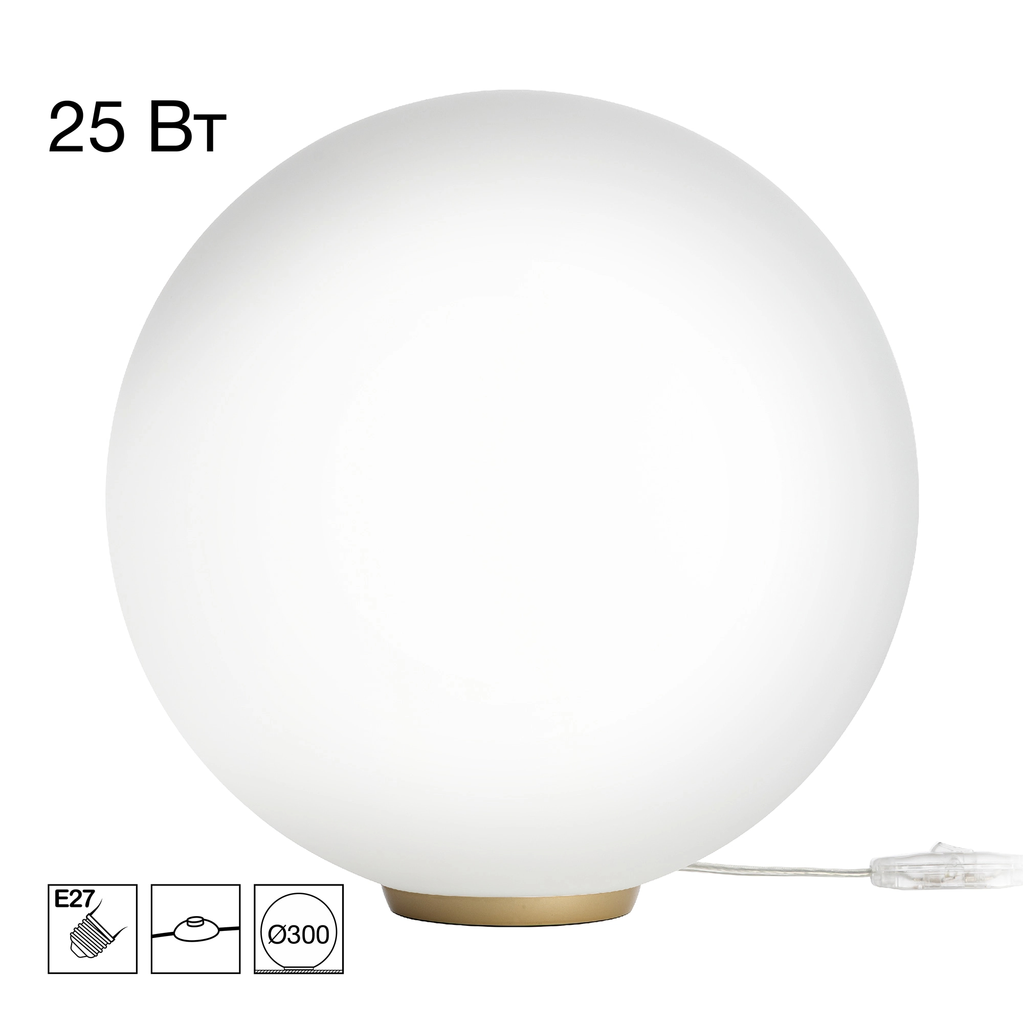Светильник настольный Citilux CL941D30T2 RON Золотой