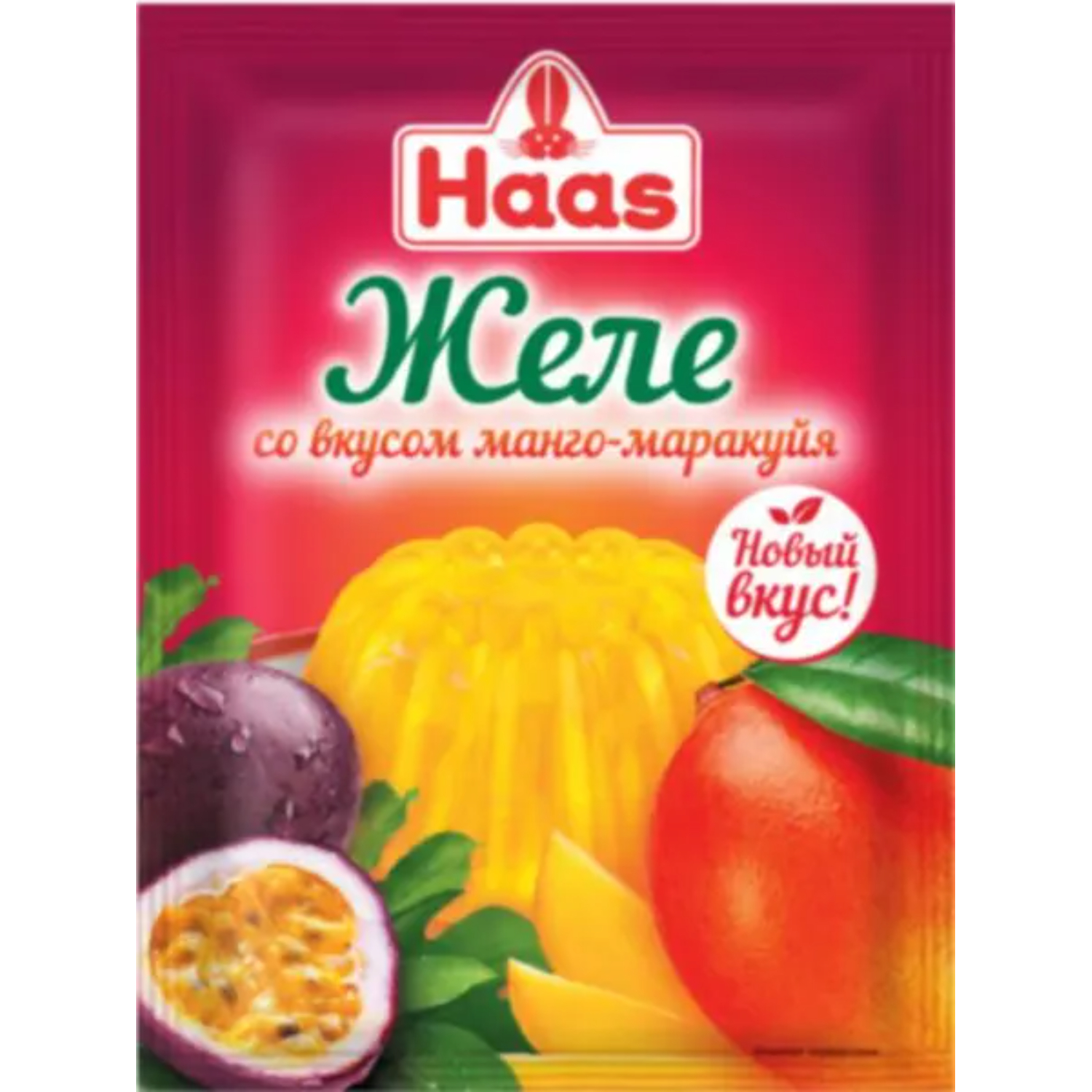 Желе Haas манго маракуйя с витамином С 50 г