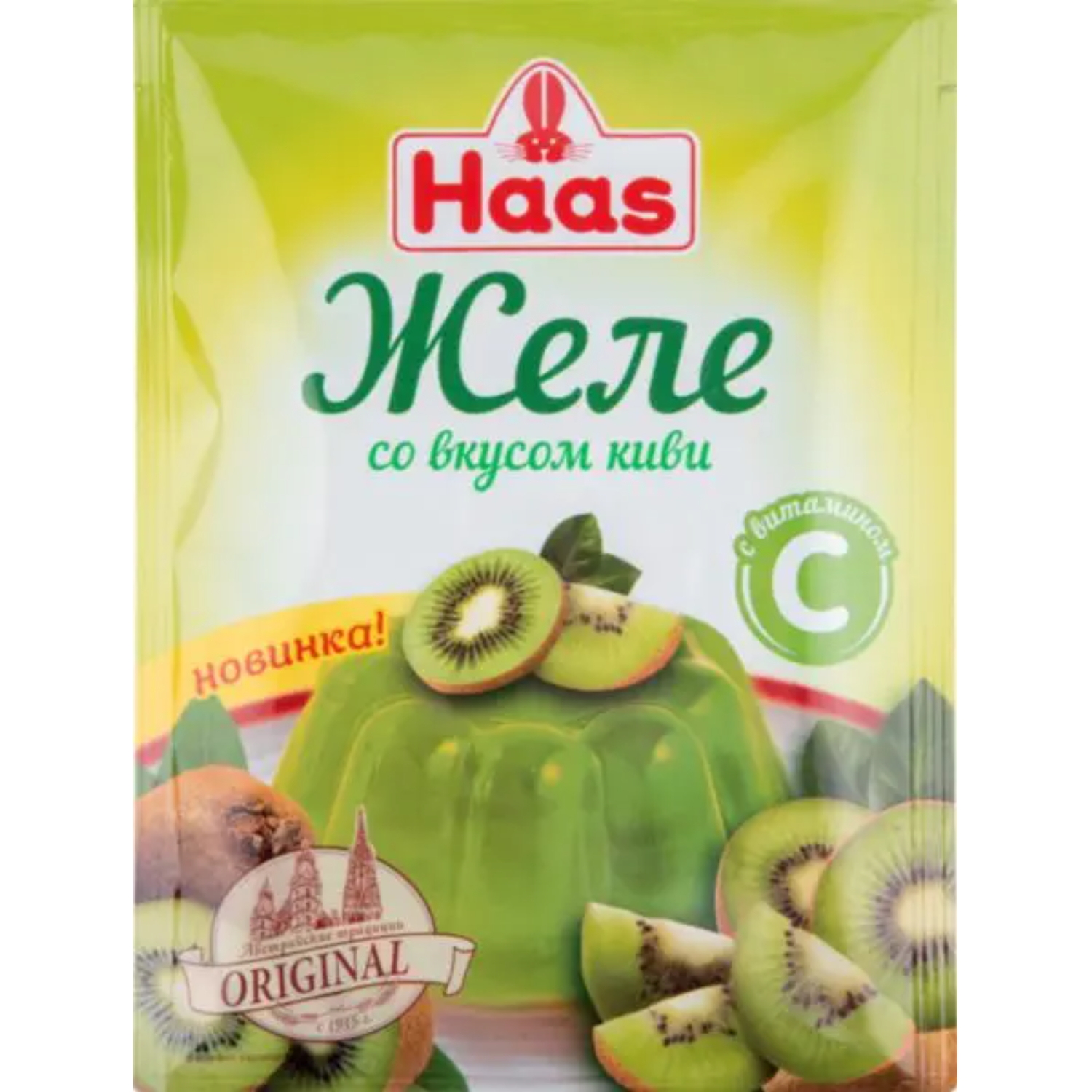 Желе Haas со вкусом киви 50 г