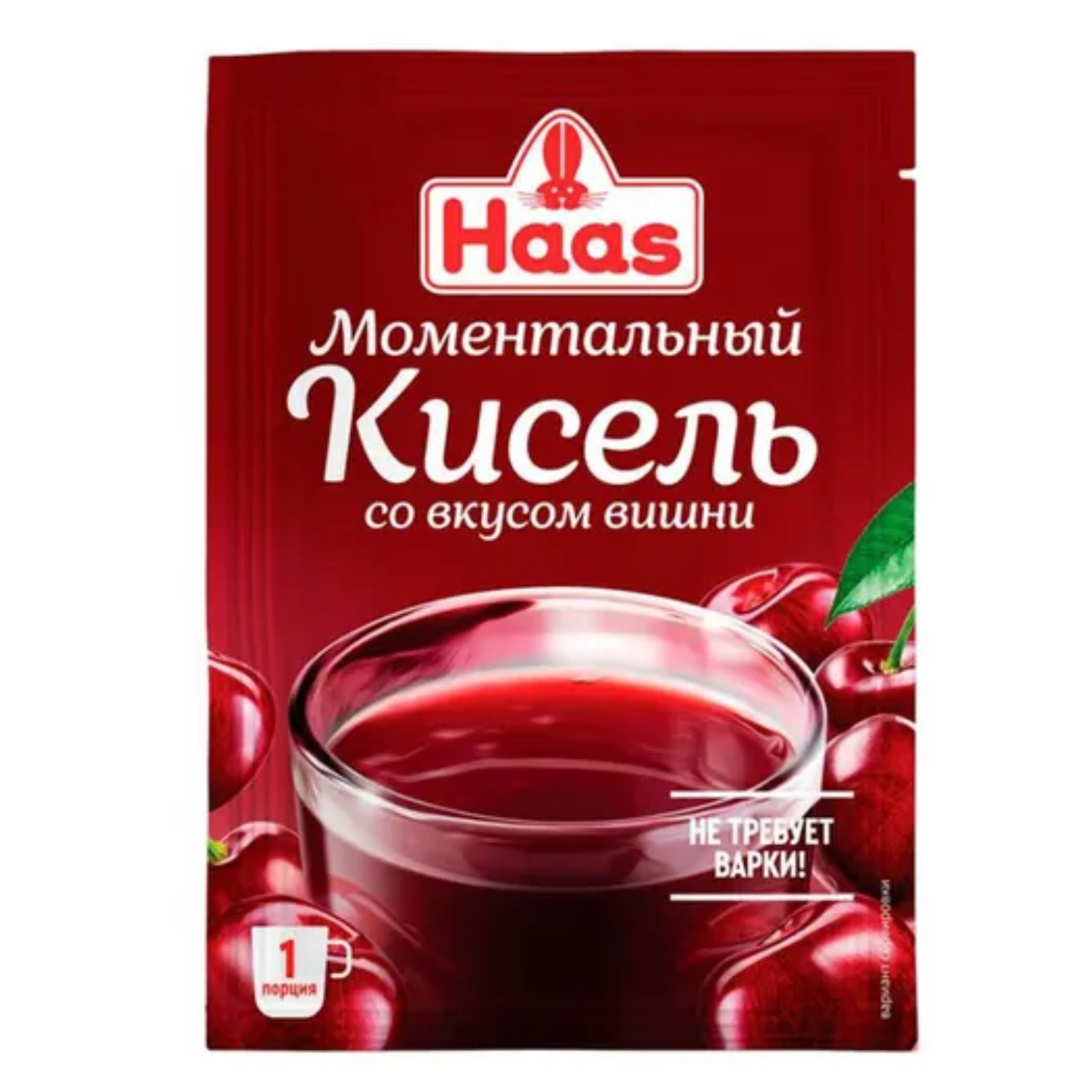Кисель моментальный Haas вишня 75 г
