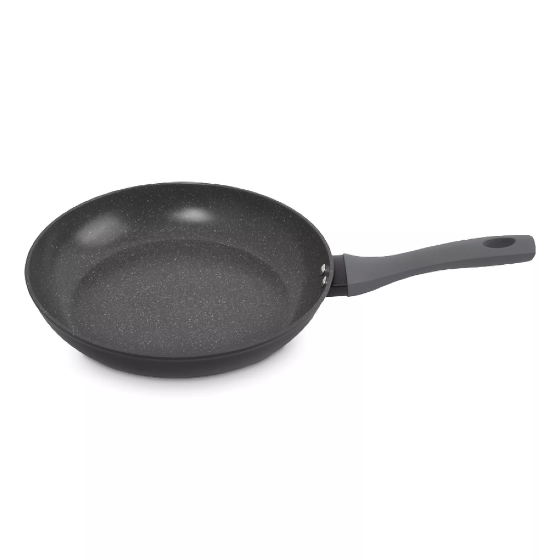 Сковорода Anna Lafarg Robust 28 см, алюминий с антипригарным покрытием, серо-черный, ANLAF-CNA1025-3