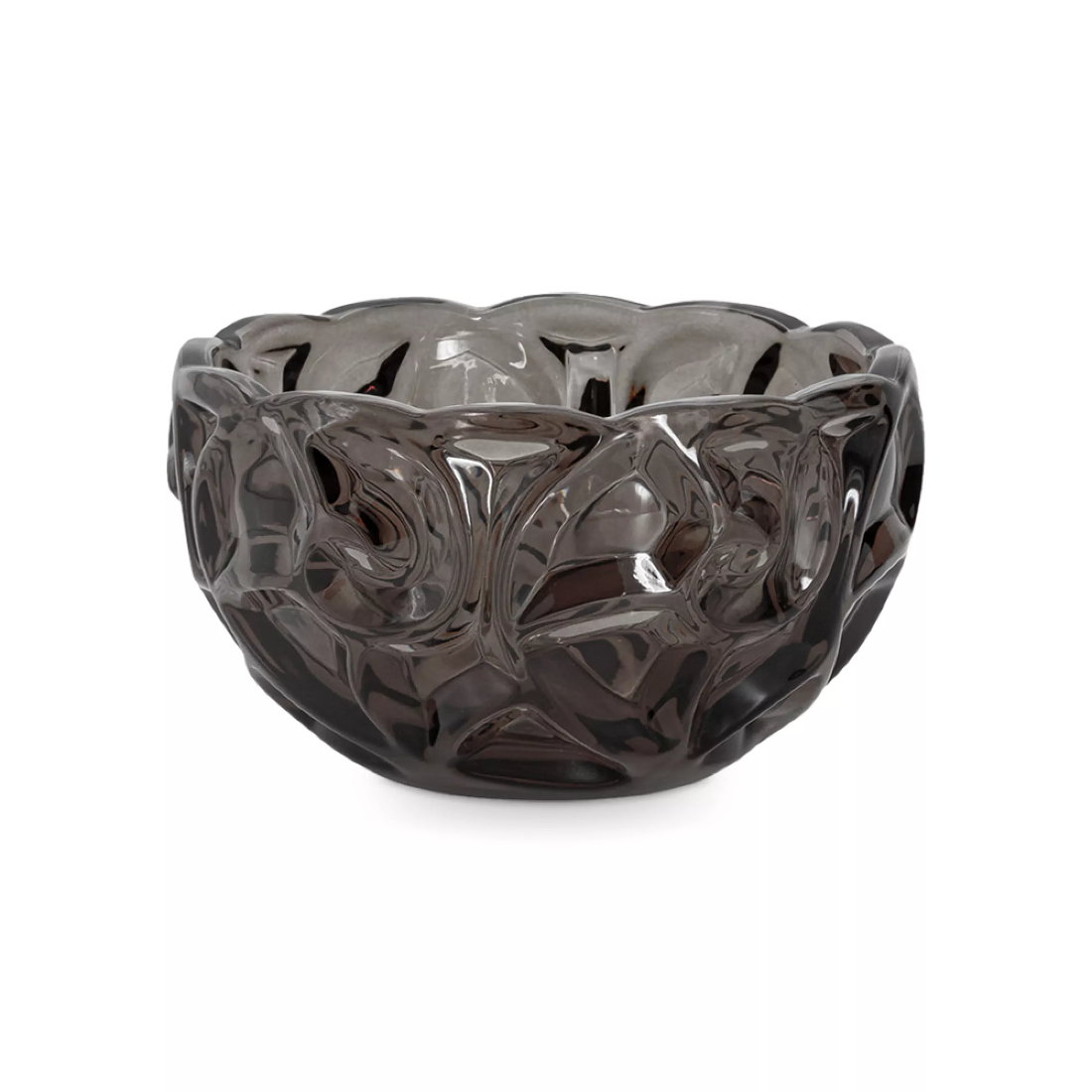 Салатник Anna Lafarg Galaxy «Узоры», 17 см 1.1 л , стекло, коричневый, ANLAF-ZZ1766-BR