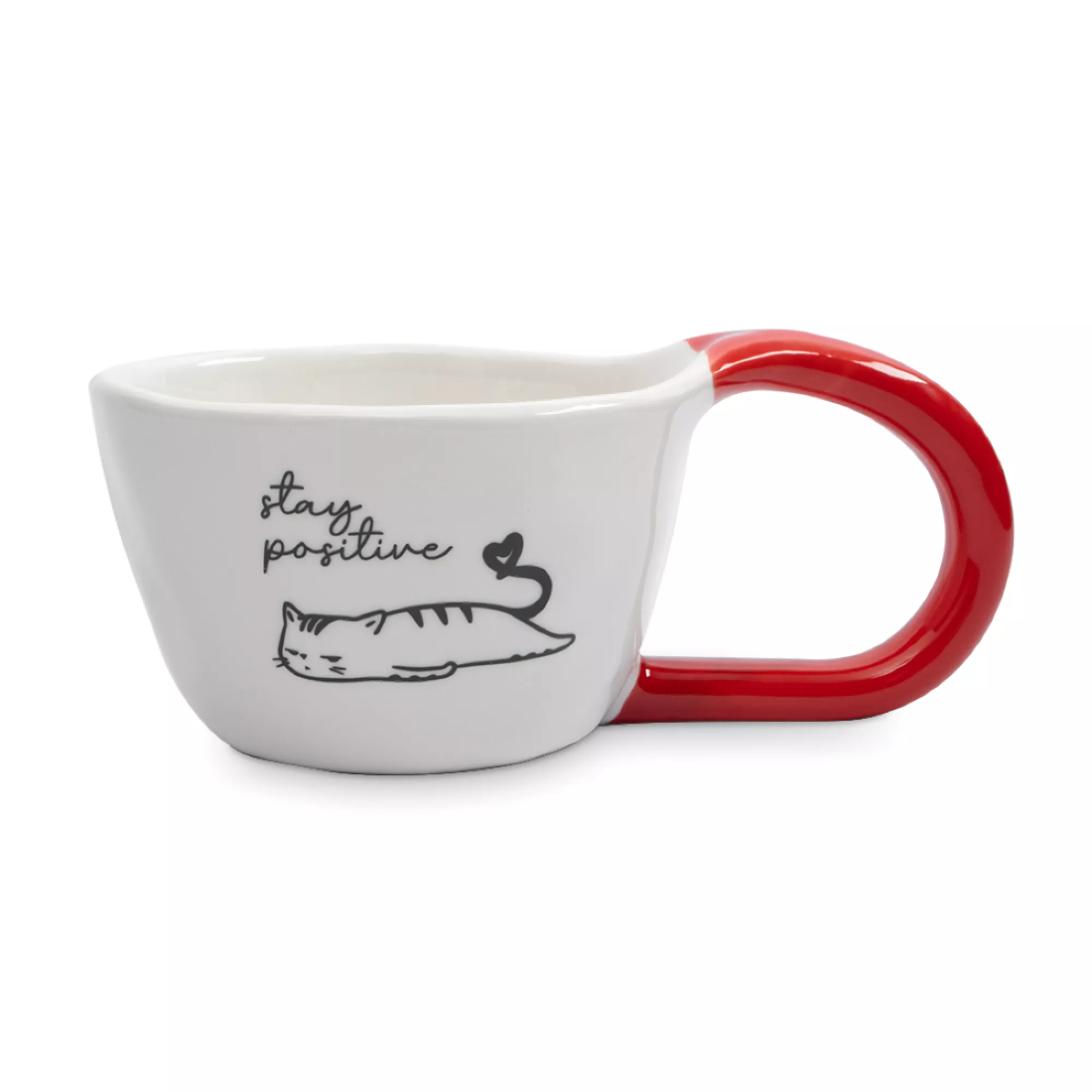 Кружка Anna Lafarg Eccentric Кот 350 мл фарфор белый черный ANLAF-KY2012 1399₽