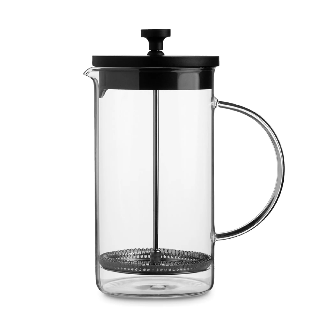 Френч-пресс Anna Lafarg Arabica 1 л, стекло, сталь, прозрачный, ANLAF-72656R