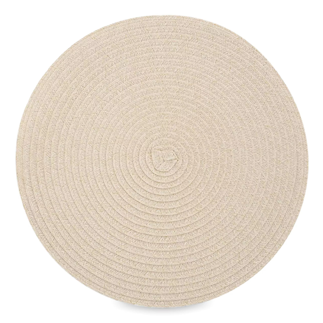 Салфетка подстановочная круглая Anna Lafarg Matera 38 см полипропилен бежевый ANLAF-MAPP-24010-B 309₽