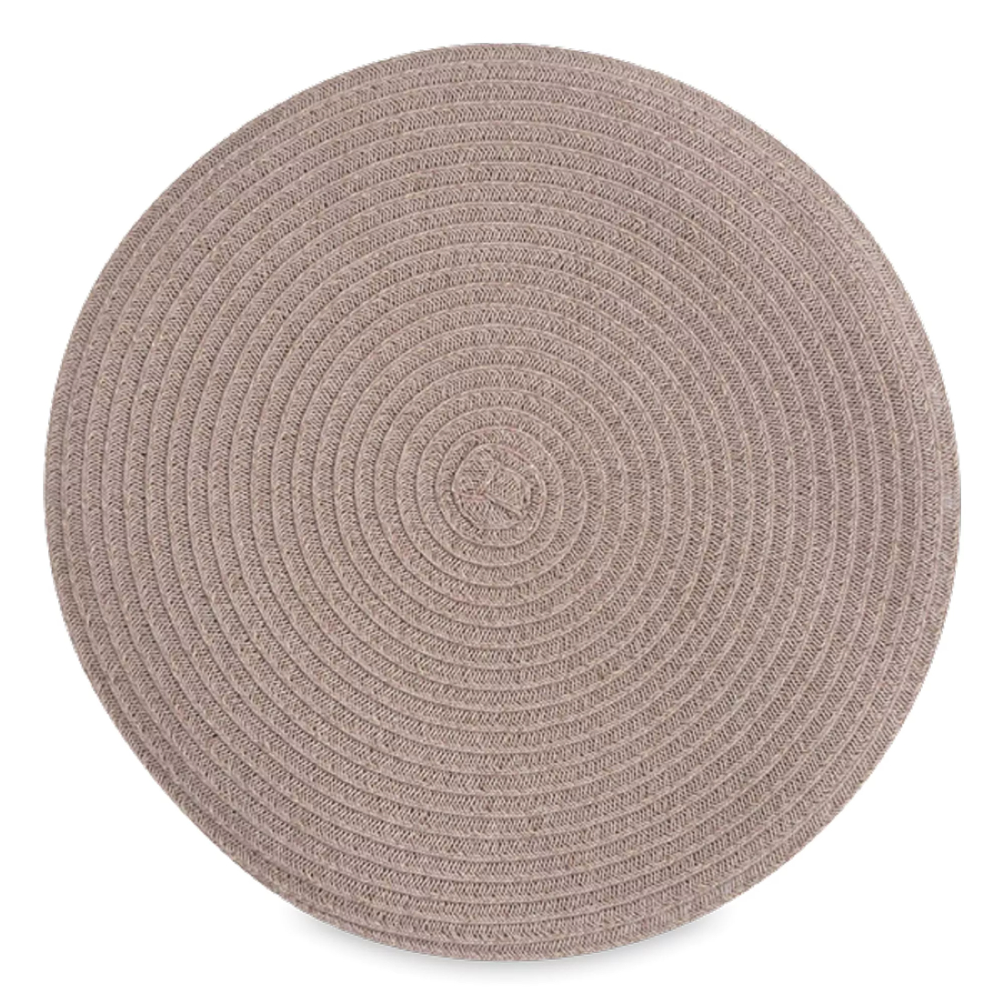 Салфетка подстановочная круглая Anna Lafarg Matera 38 см полипропилен коричневый ANLAF-MAPP-24010-G 309₽