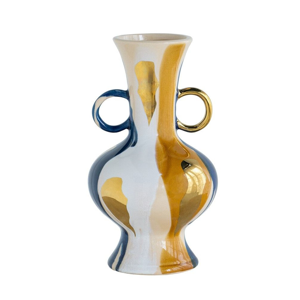 Ваза акцентная Glasar 15х15х27 см