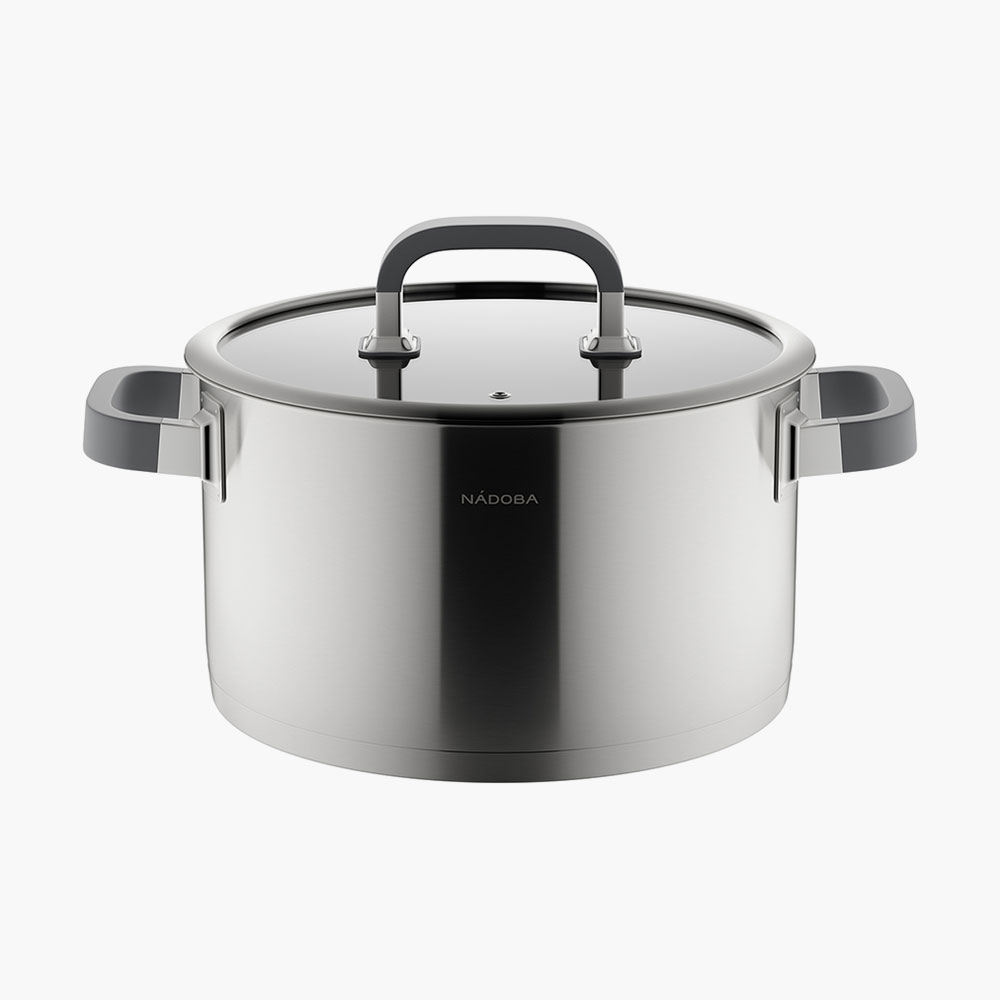 Кастрюля с крышкой Nadoba Leona 24 см61л 7999₽