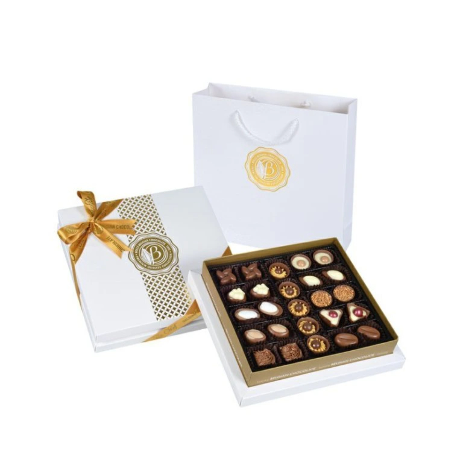 Набор шоколадных конфет Bolci Diamond white 215 г