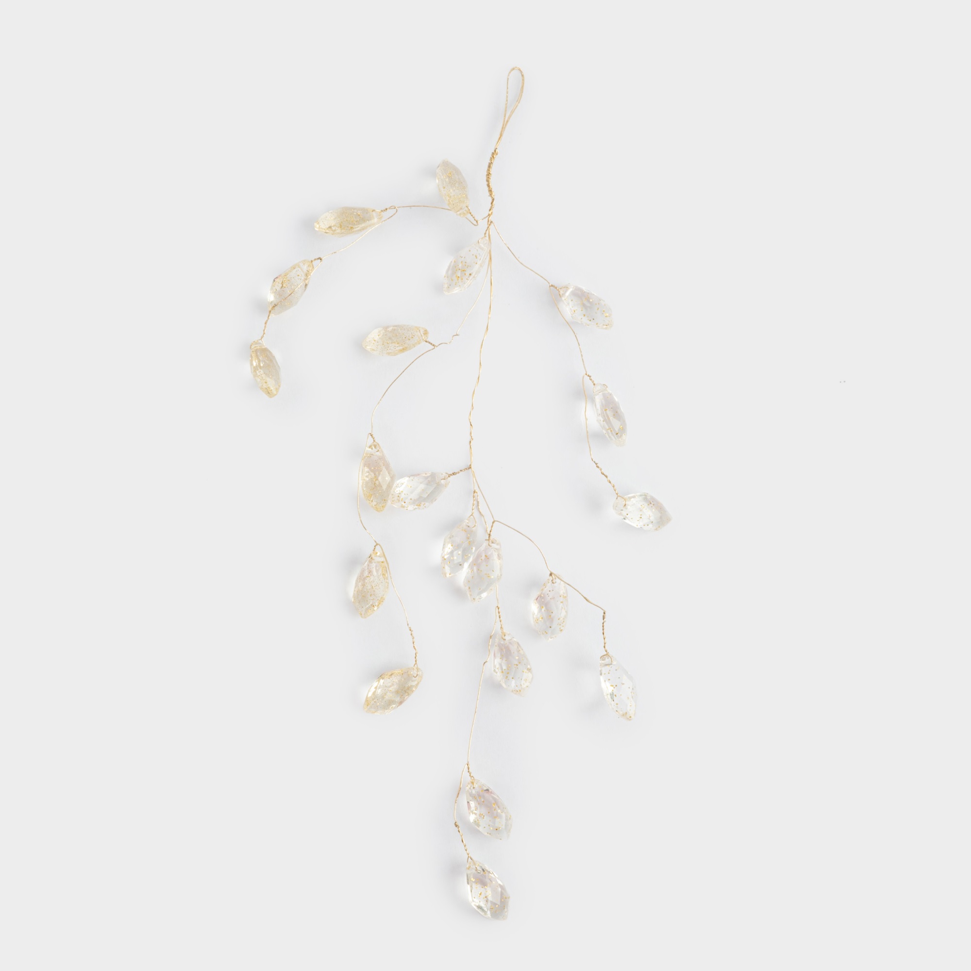 Украшение подвесное Anna Lafarg 30 см золото кристалл 409₽