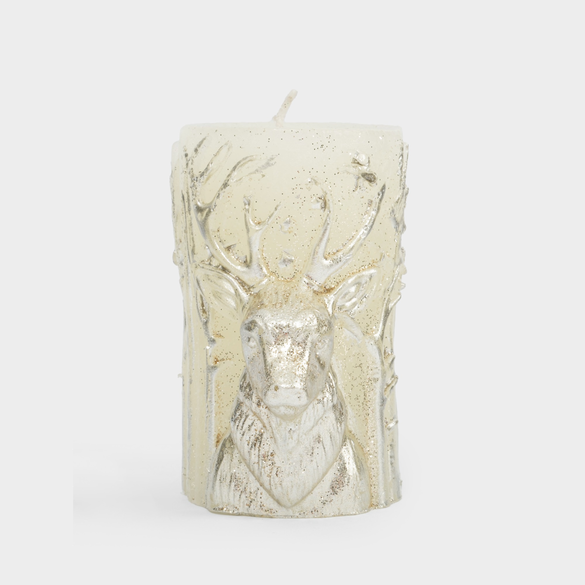 Свеча Anna Lafarg олень deer 5х9 см молочная