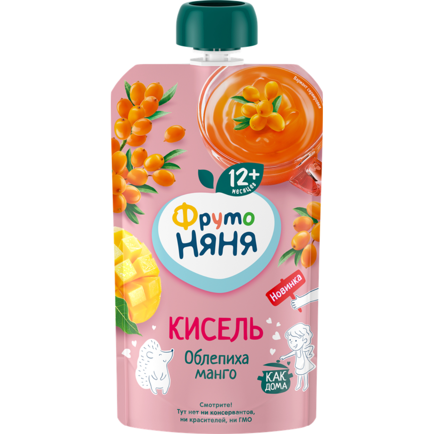 Кисель ФрутоНяня облепиха и манго 130 г 50₽