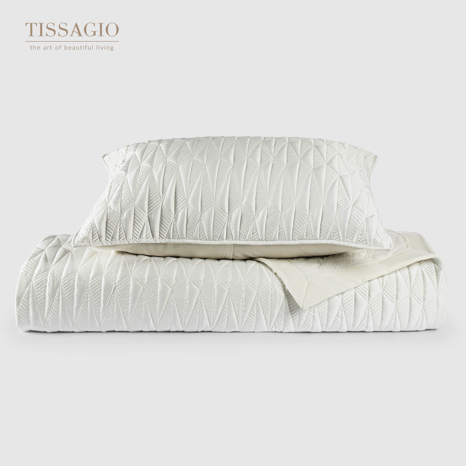 Набор Tissagio покрывало 180х220 наволочка 50х70 см