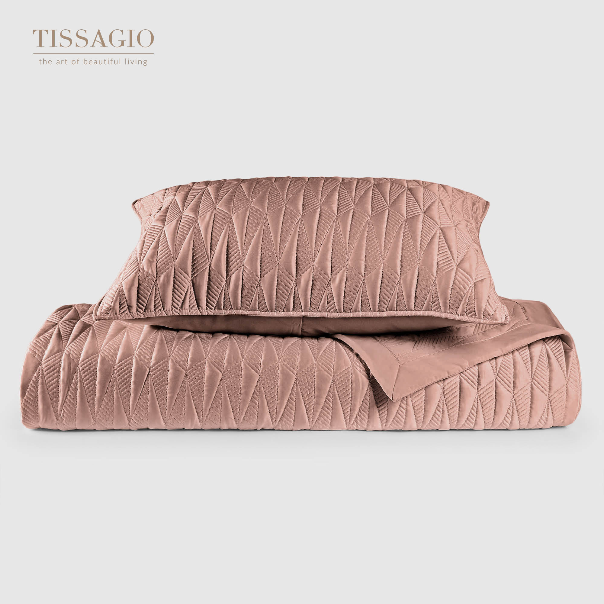 Набор Tissagio покрывало 180х220 наволочка 50х70 см