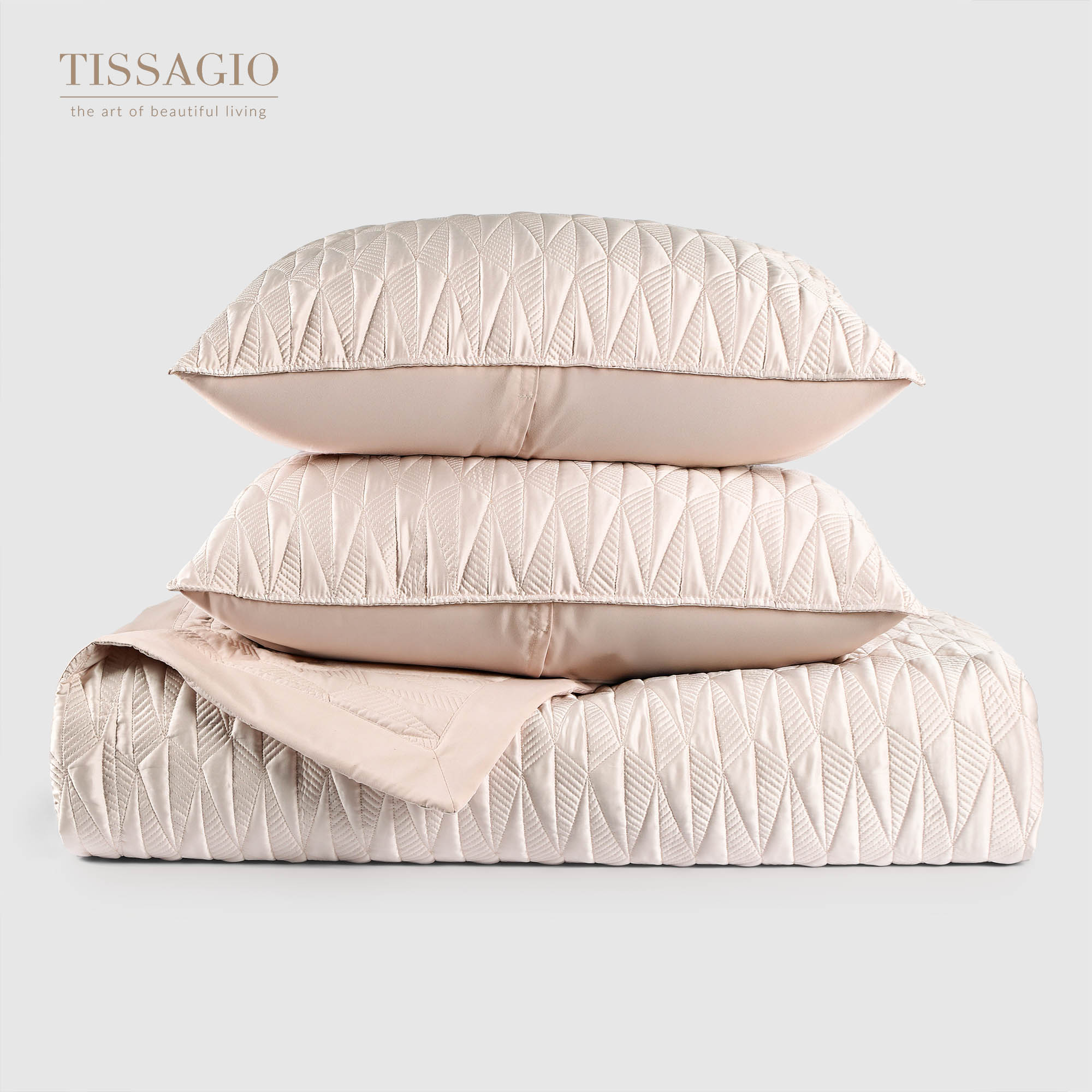 Набор Tissagio покрывало 230х250 наволочка 50х70 см-2 шт.