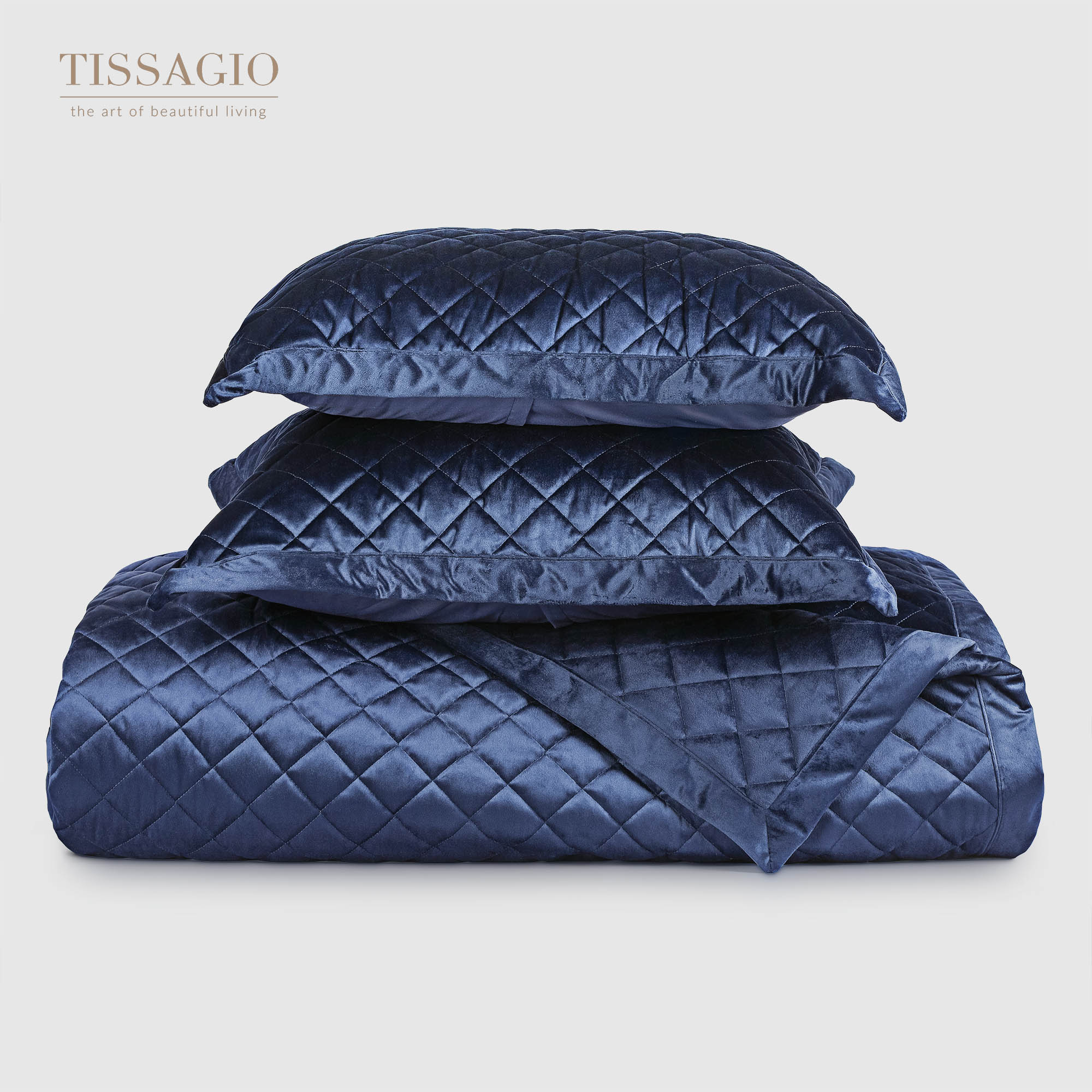 Набор Tissagio покрывало 230х250 наволочка 50х70 см-2 шт.