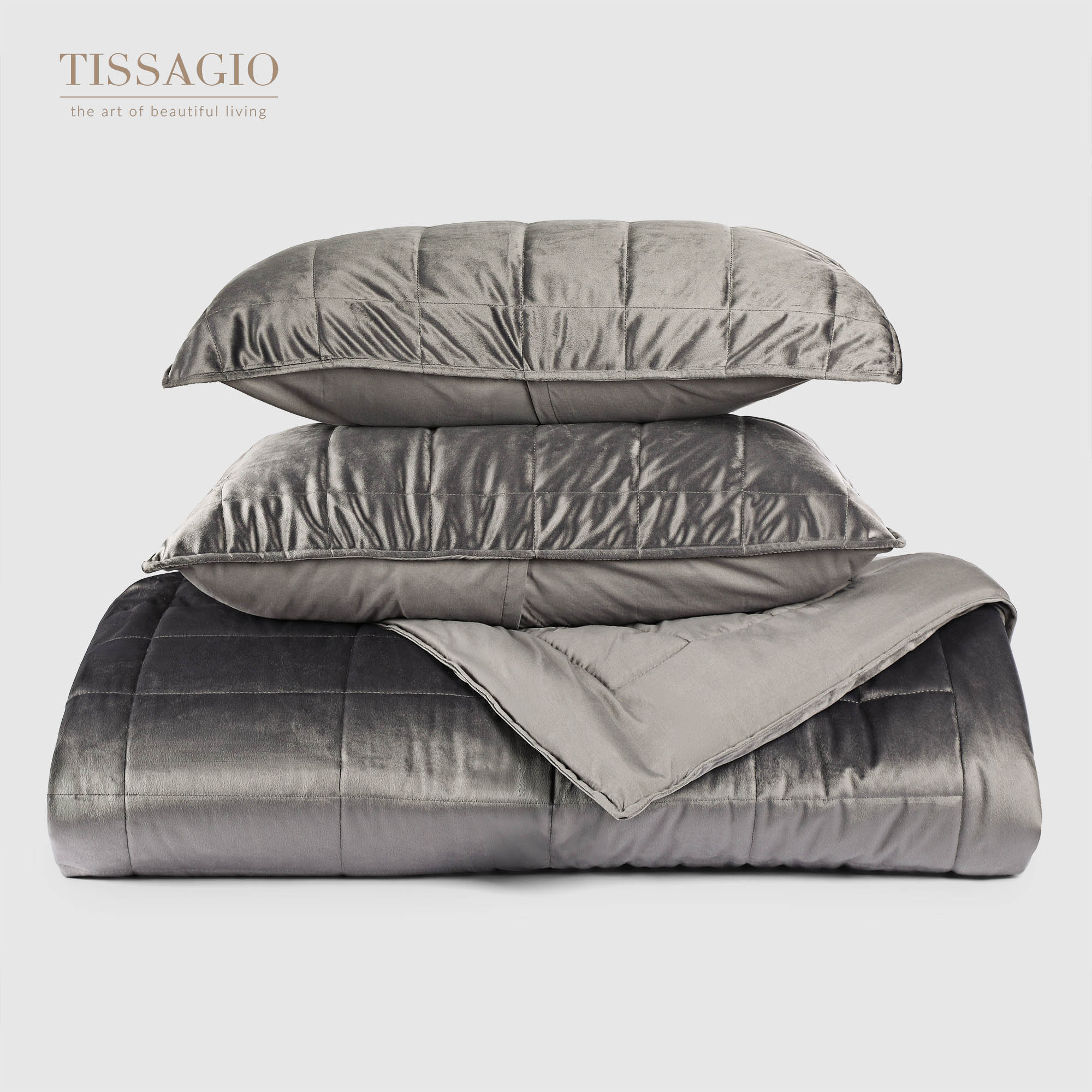 Набор Tissagio покрывало 230х250 наволочка 50х70 см-2 шт.