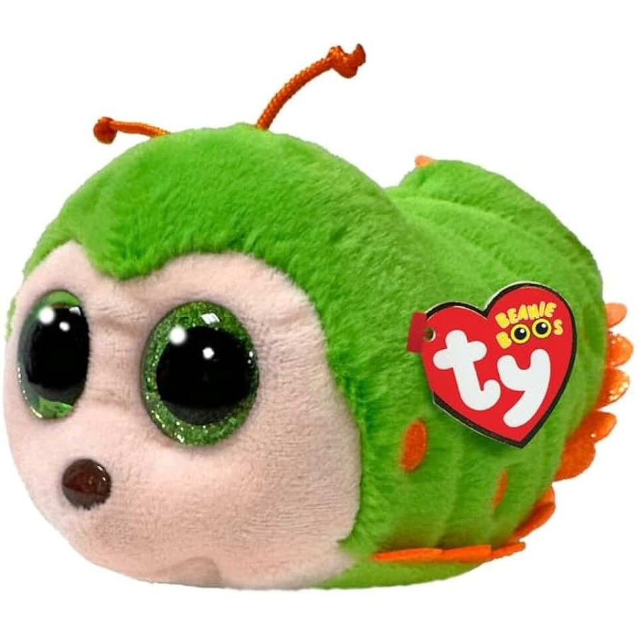 Мягкая игрушка TY Пилар гусеница зелёная 15 см 779₽