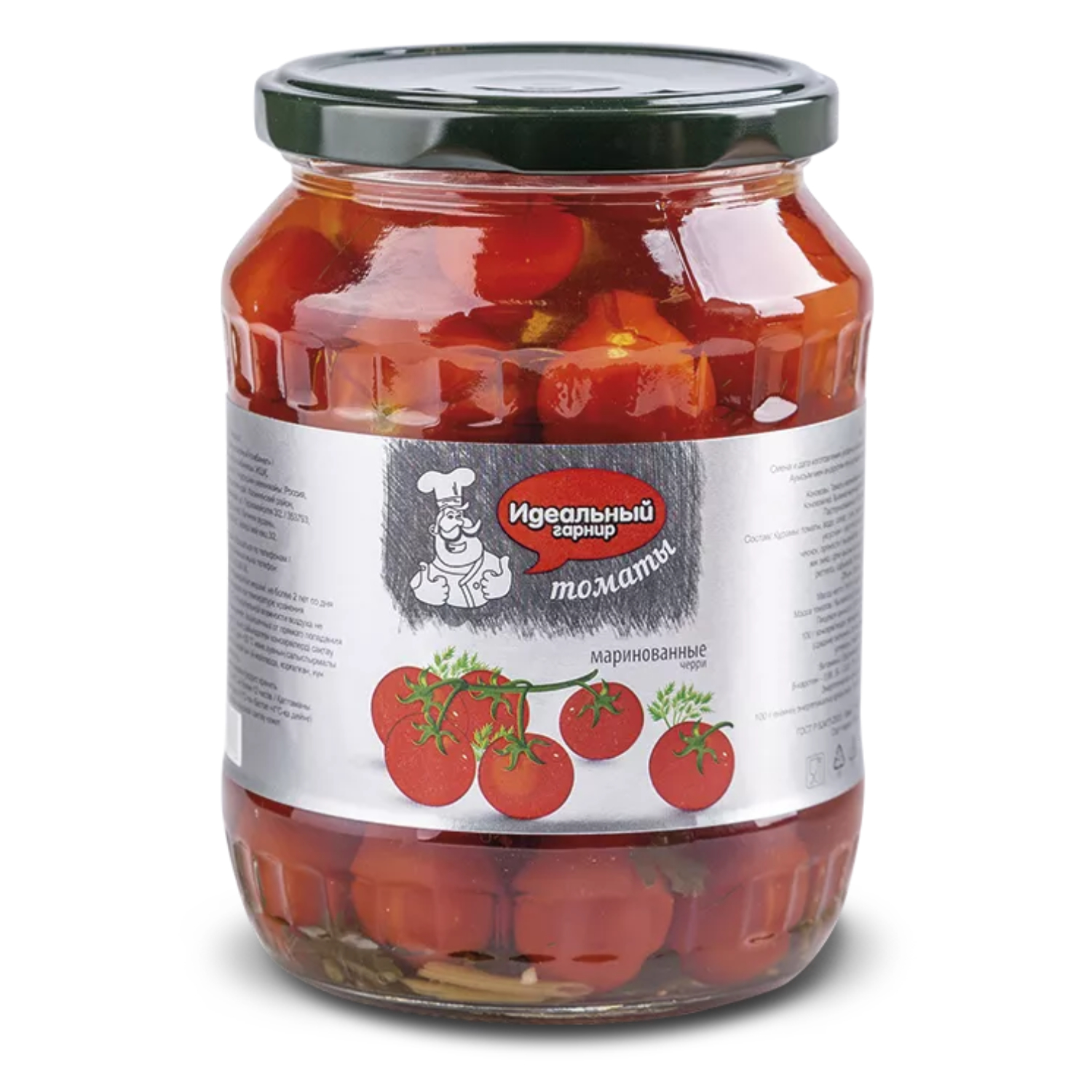 Томаты черри Идеальный гарнир стеклянная банка 680 г 199₽