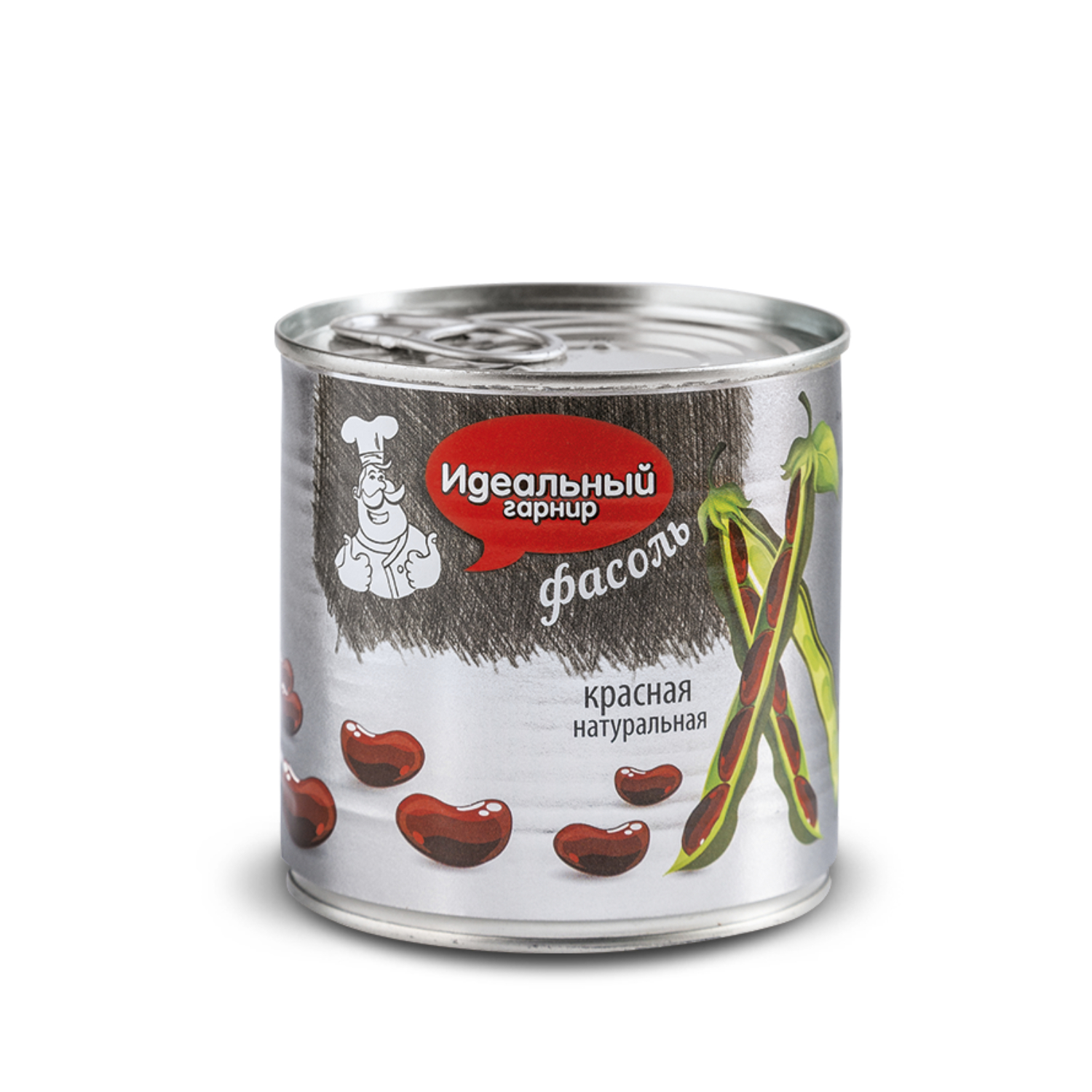 Фасоль Идеальный гарнир красная жестяная банка 400 г 109₽