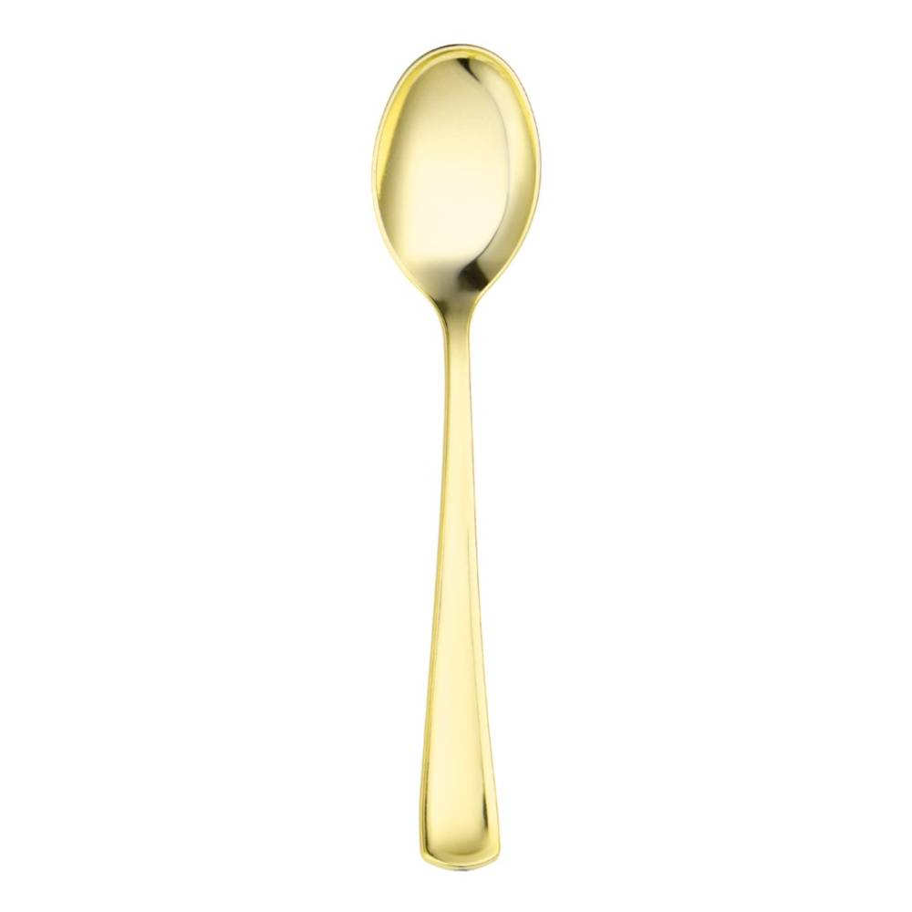 Набор одноразовых столовых ложек Zero Home золотистый 19 см 12 шт