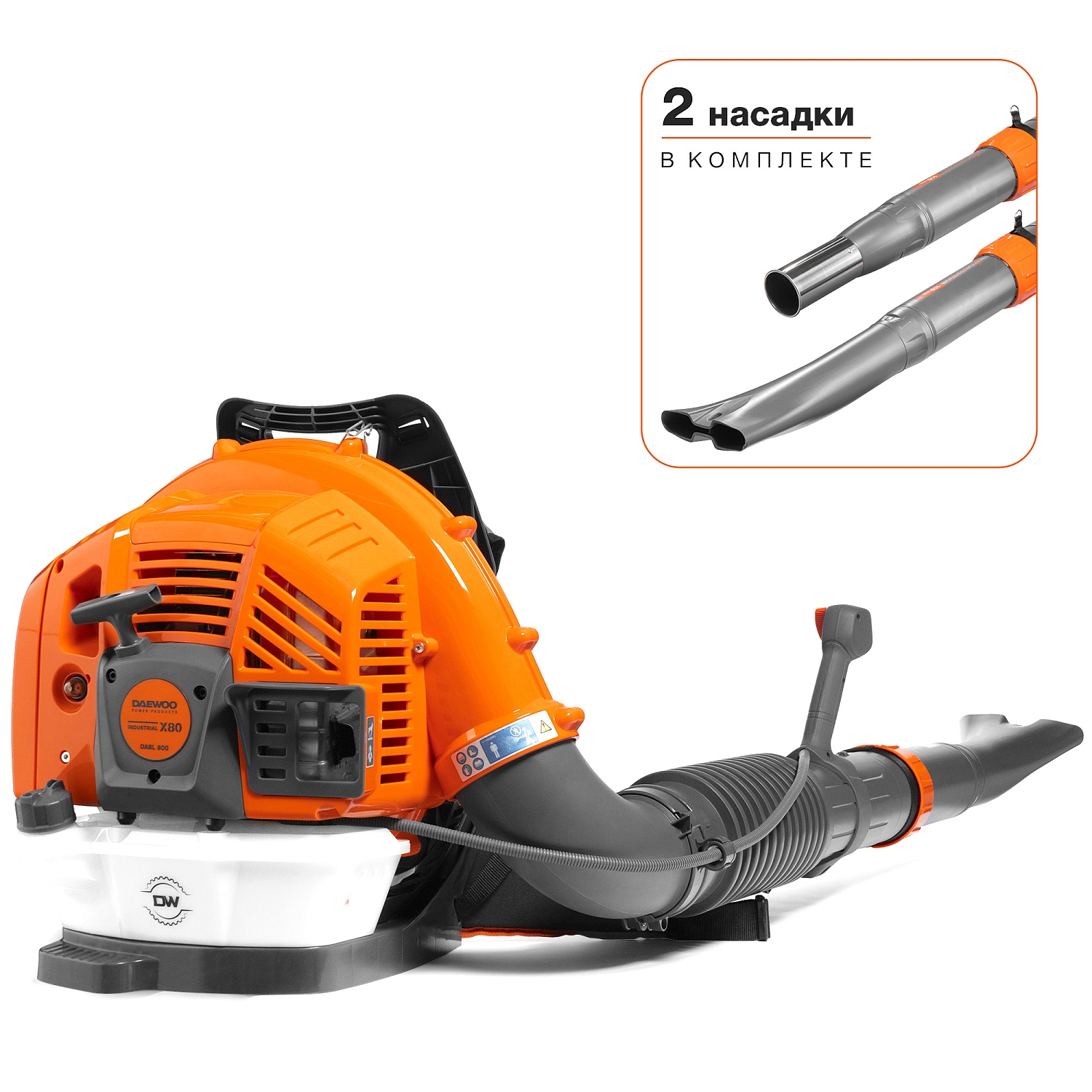 Воздуходувка ранцевая бензиновая DAEWOO DABL 800 industrial 37990₽