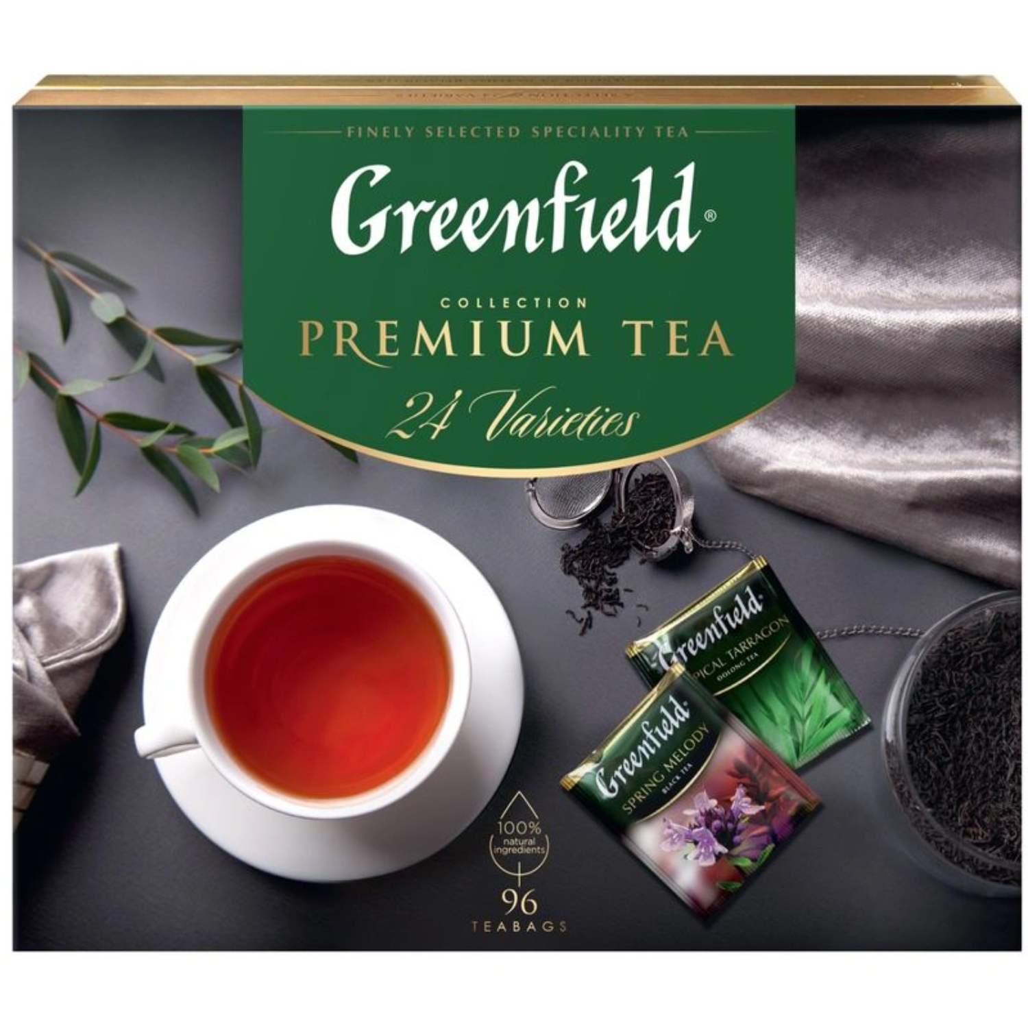 Чайный набор Гринфилд подарочная коллекция 164,4 г