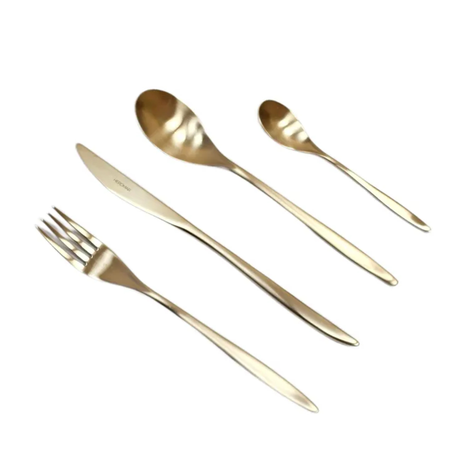 Набор столовых приборов HERDMAR Vinci Mat Champagne PVD 24 предмета 55490₽