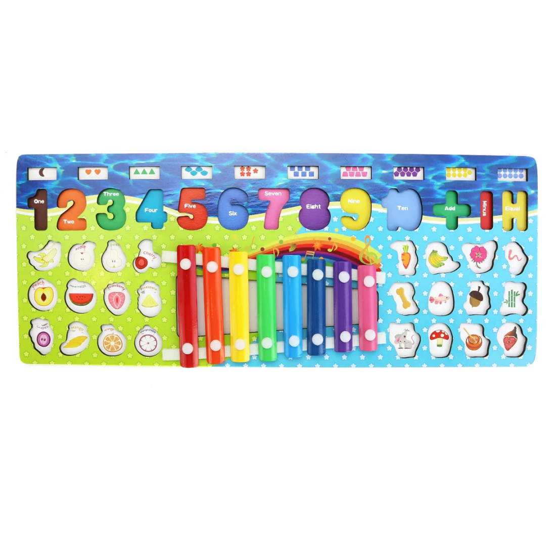 Сортер музыкальный с ксилофоном дерево ND Play 306752 1099₽