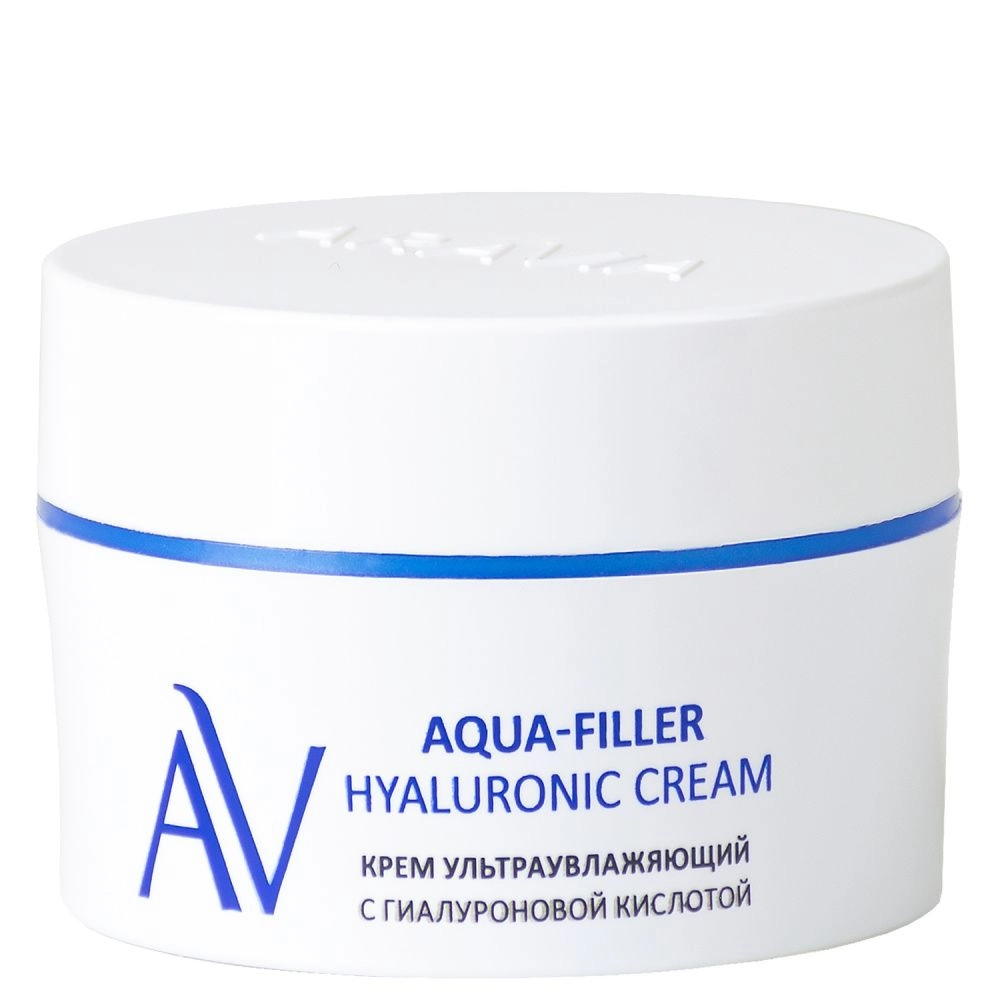 Крем ультраувлажняющий с гиалуроновой кислотой Aravia Laboratories aqua-filler hyaluronic cream 50 мл 929₽