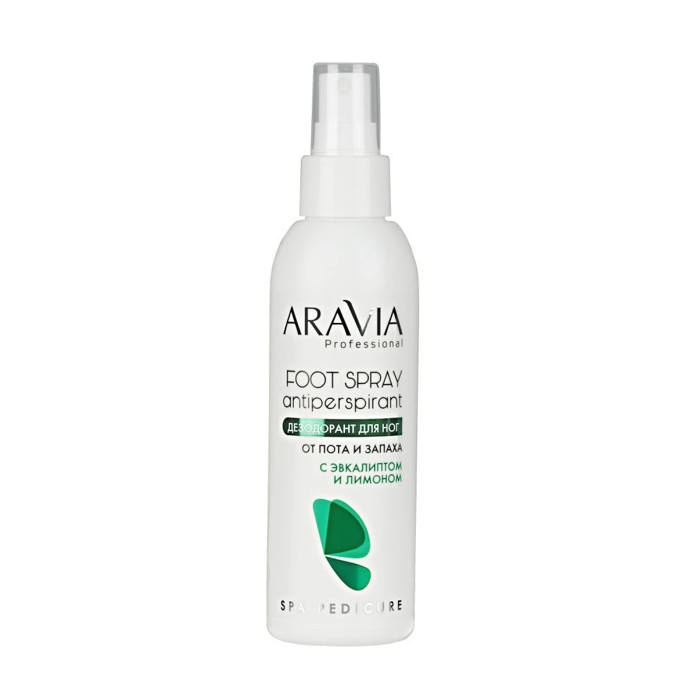 Дезодорант для ног с эвкалиптом и лимоном Aravia Professional foot spray antiperspirant 150 мл 249₽
