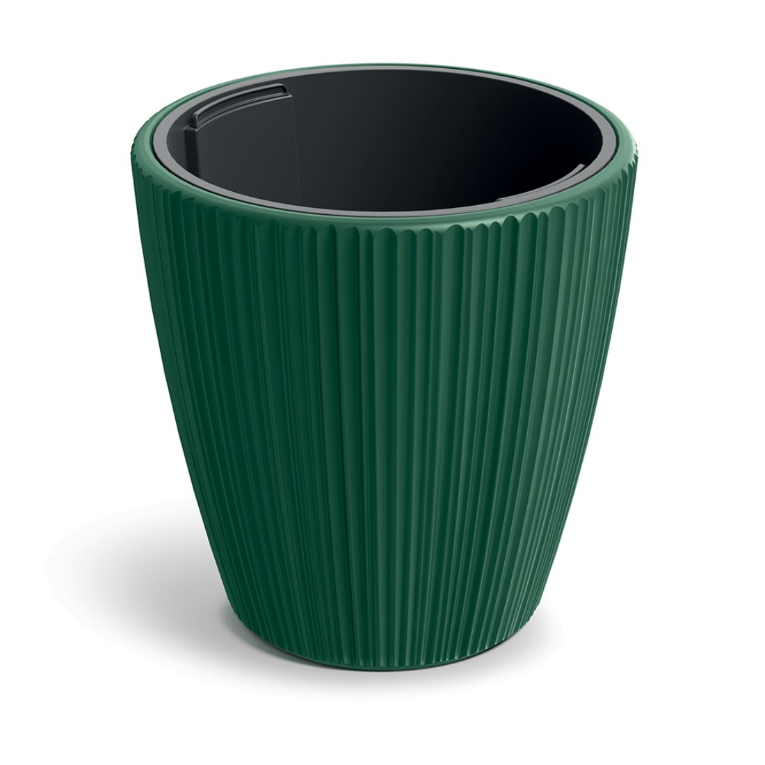 Кашпо Prosperplast Oro d24 h24 см зеленый с вкладышем 2599₽