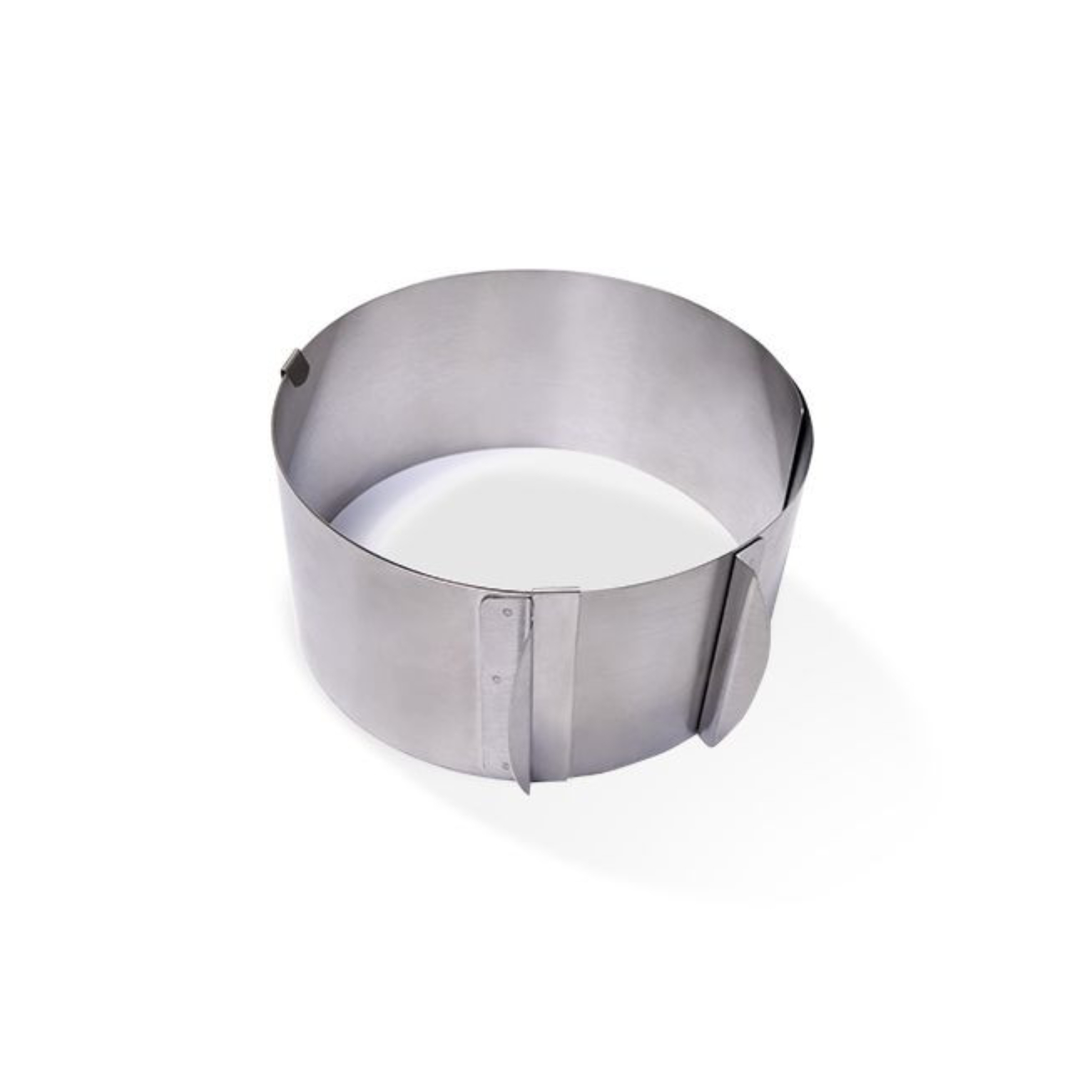 Кольцо Fissman кулинарное, регулируемое круглое, нержавеющая сталь, 16-30 см