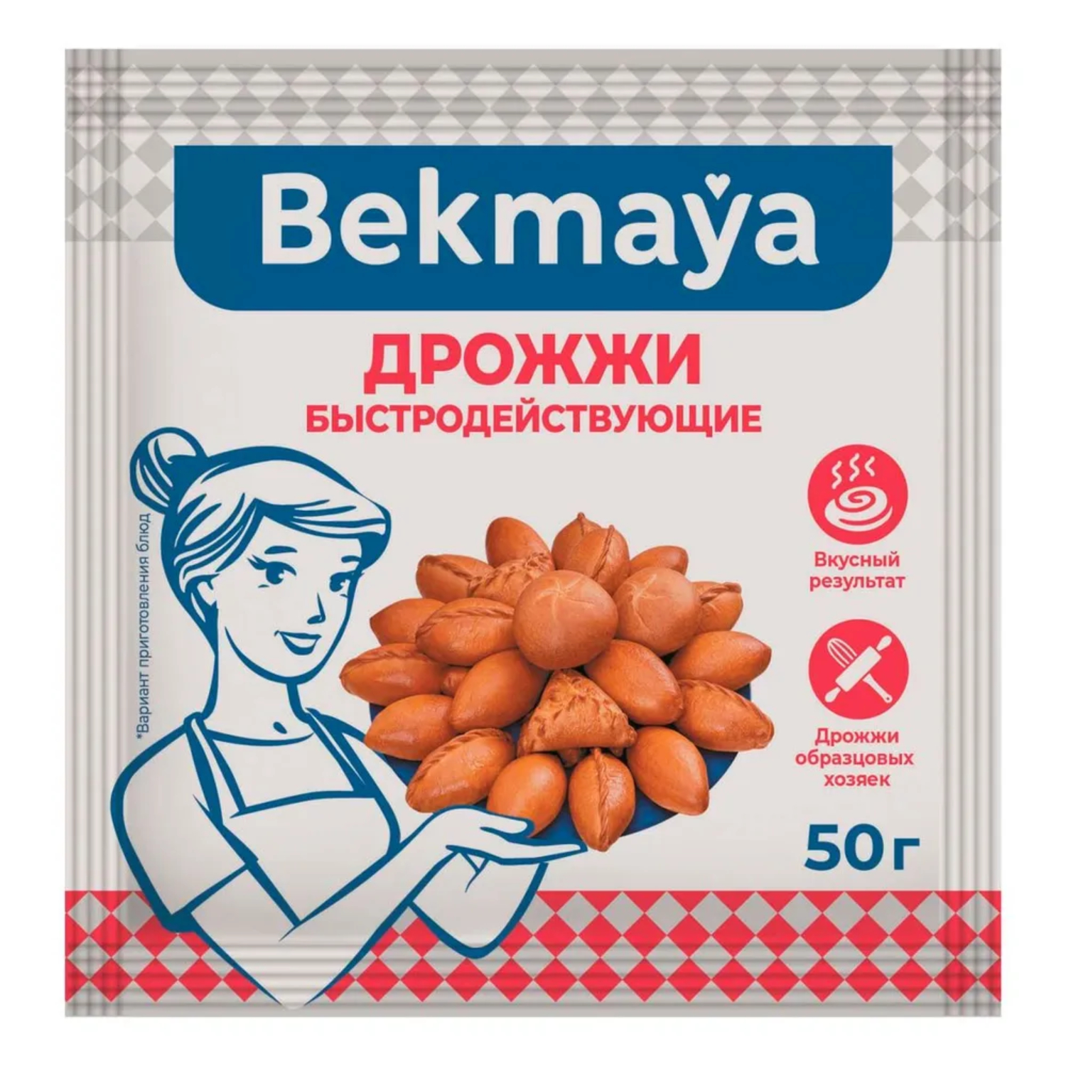 Дрожжи Bekmaya 50 г 38₽