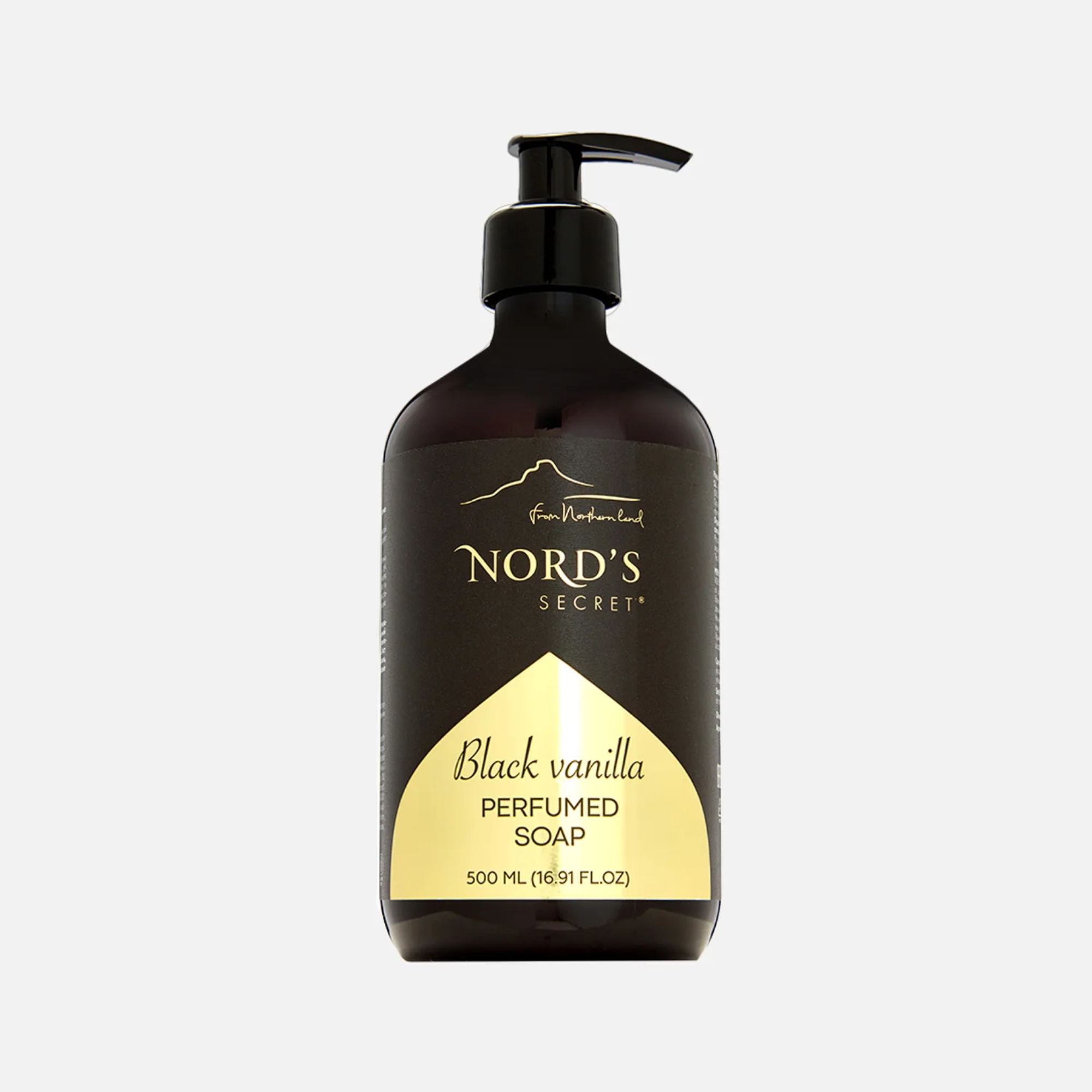 Крем-мыло жидкое для рук Nords Secret black vanilla 500 мл 359₽