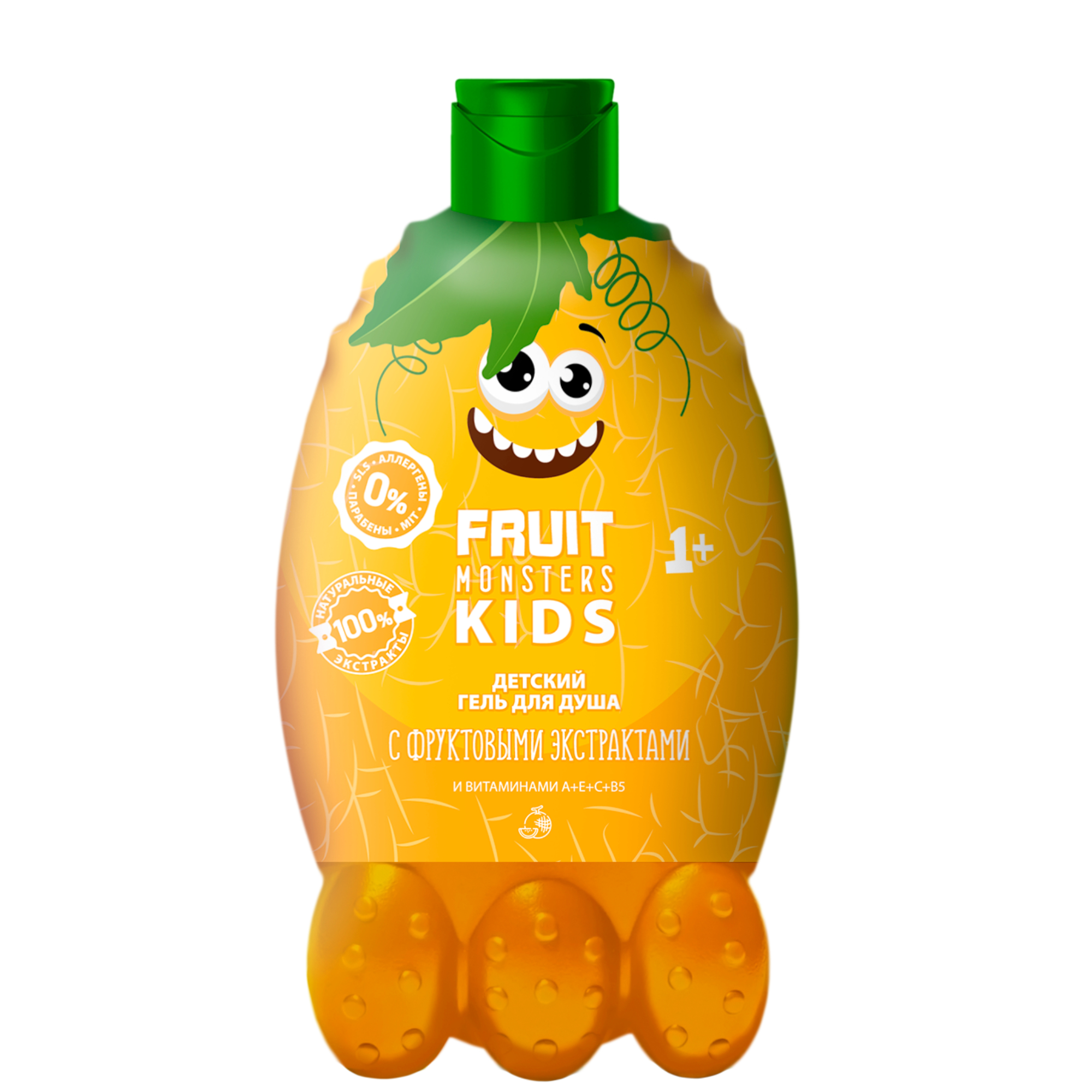 Гель для душа детский Фрутомонстры дыня 400мл