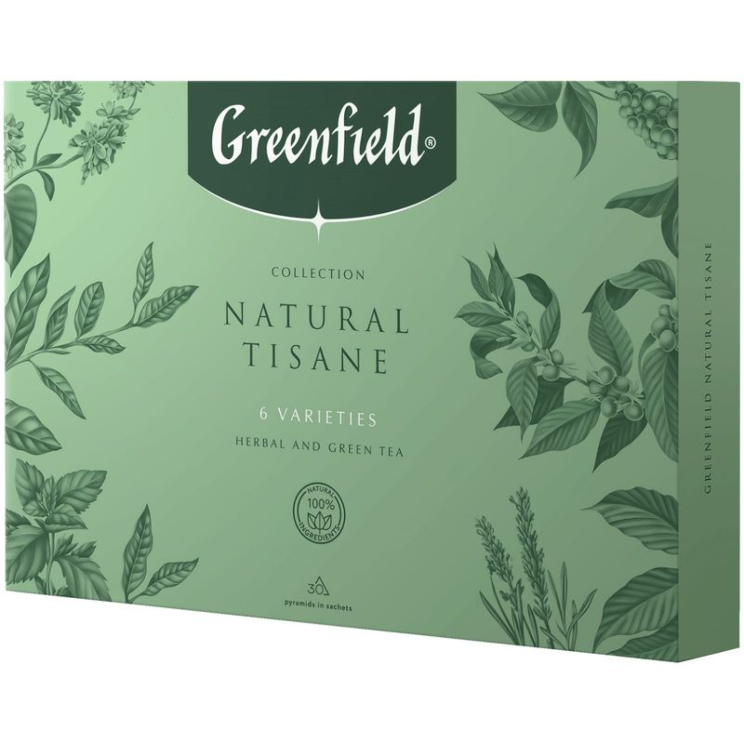 Чай нэйчерал Гринфилд тизан набор 54 г