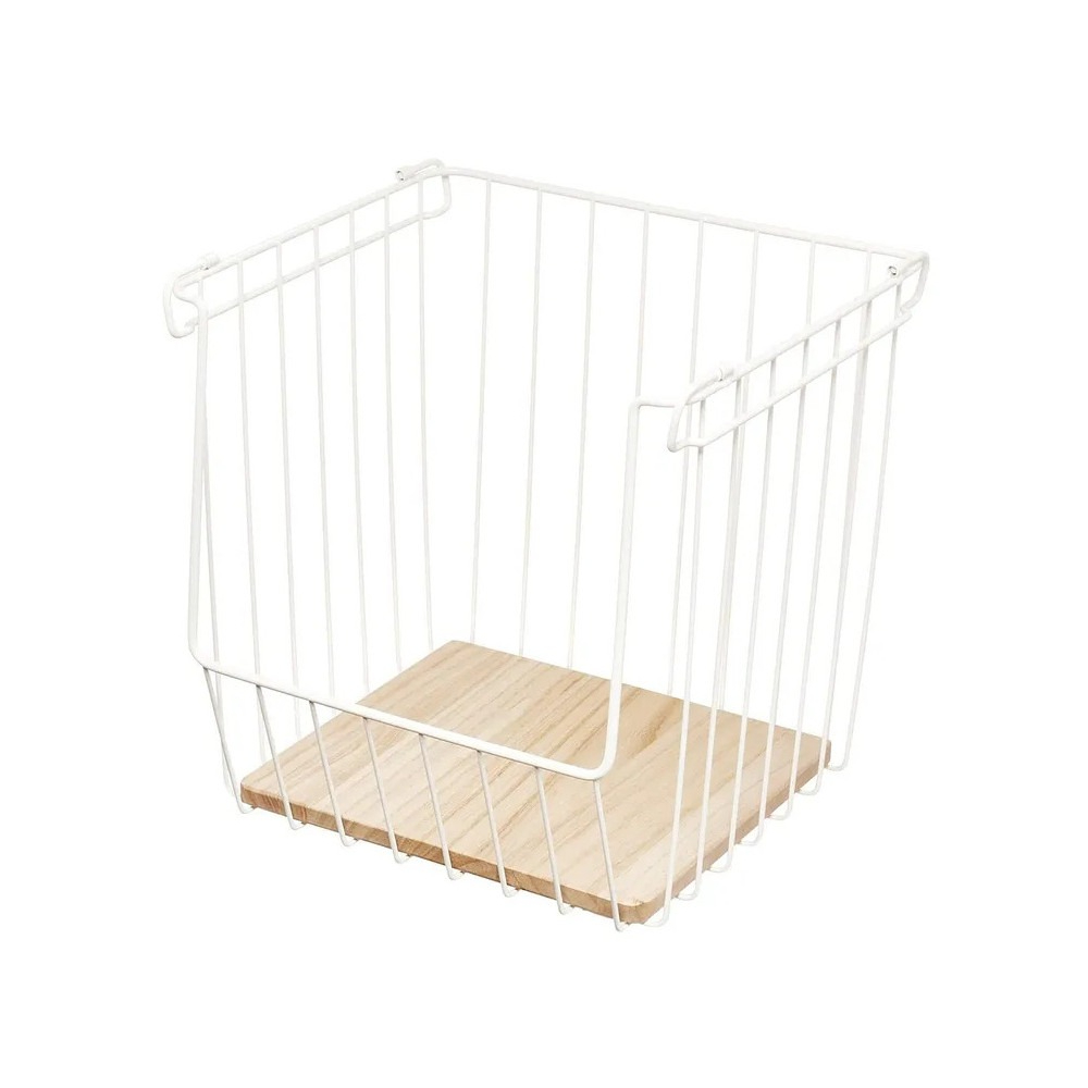 Корзина Interdesign Wire & Paul WD 30,5х30,5х30,5 см