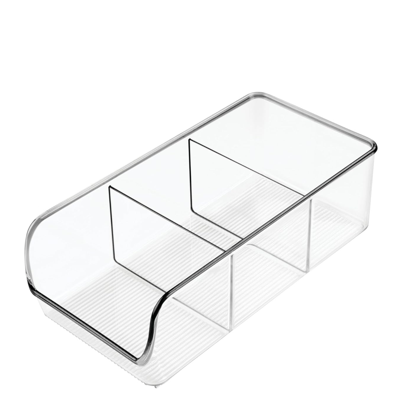 Лоток Interdesign кухонный  3-х секционный пластик 27,5х14х9 см